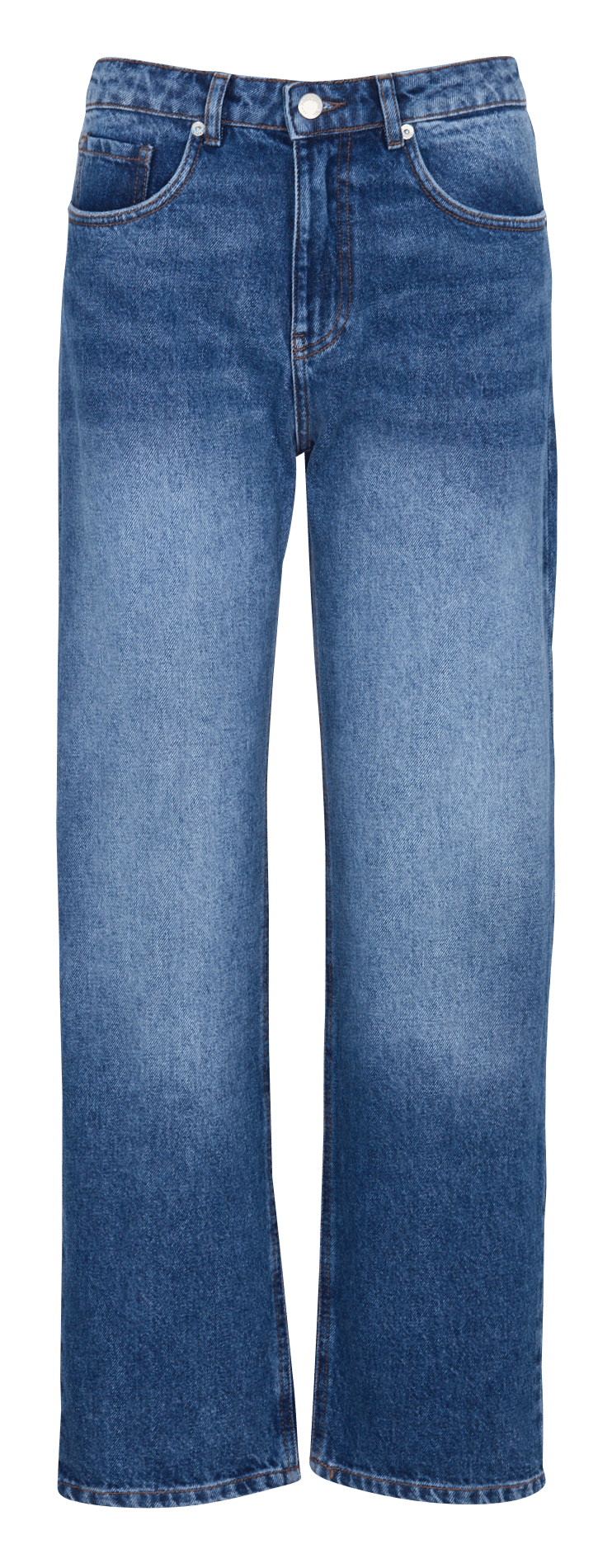 Coated 5-pocket slim-cut jeans IKKS
