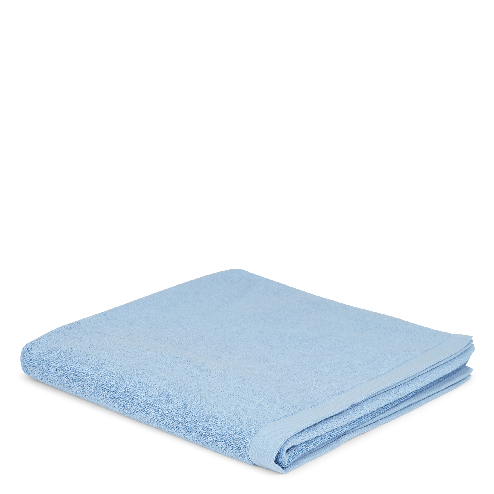 Serviette de douche en coton  Bleu