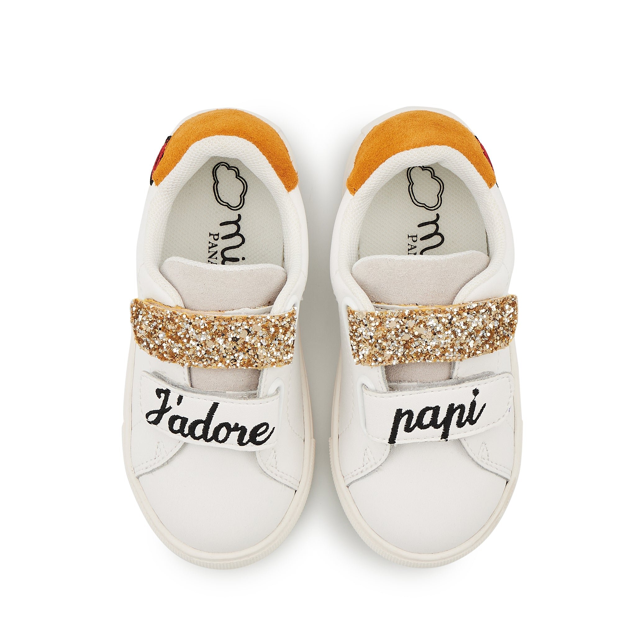 Leather sneakers BONS BAISERS PARIS White