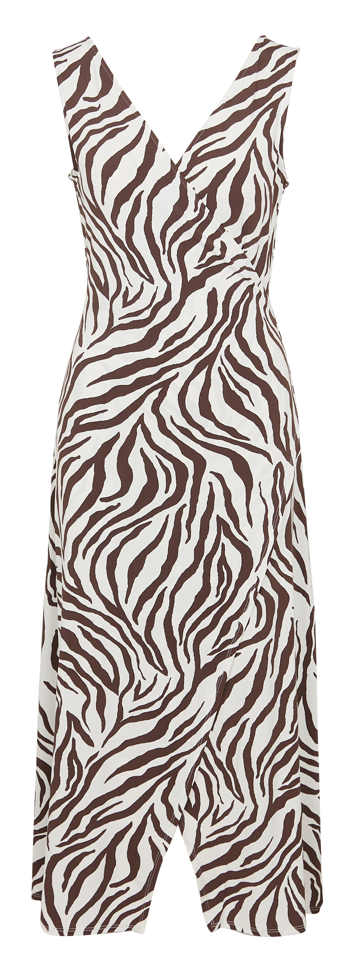 Printed beach dress MAX MARA LEISURE Brown