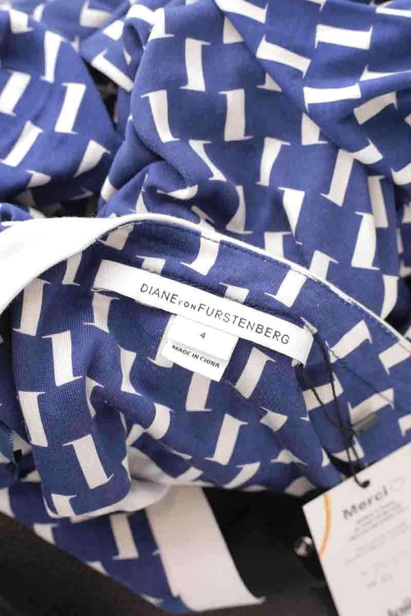 Polo shirt DIANE VON FURSTENBERG - Seconde Main Blue