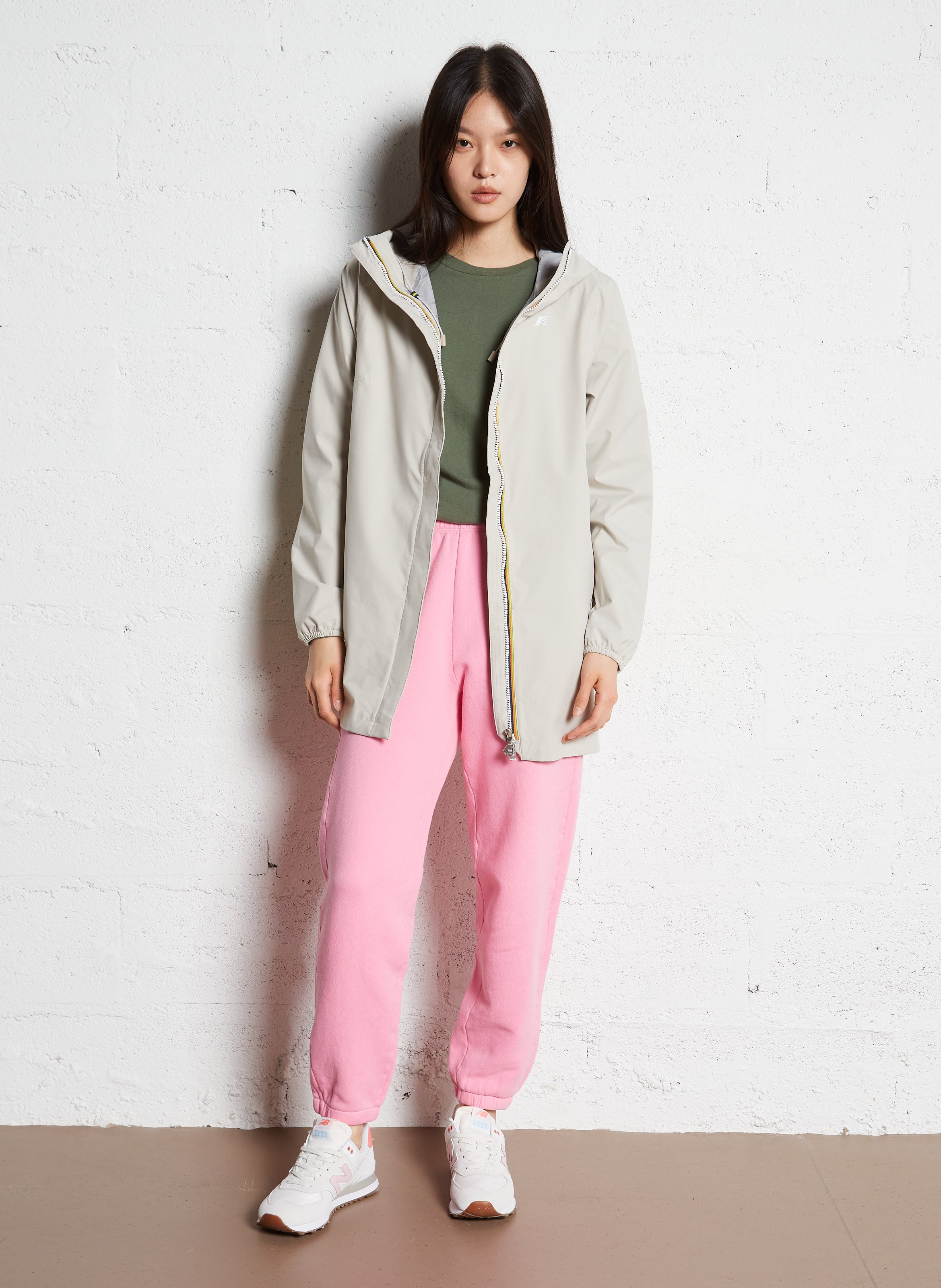 Kapuzenjacke K-WAY Beige