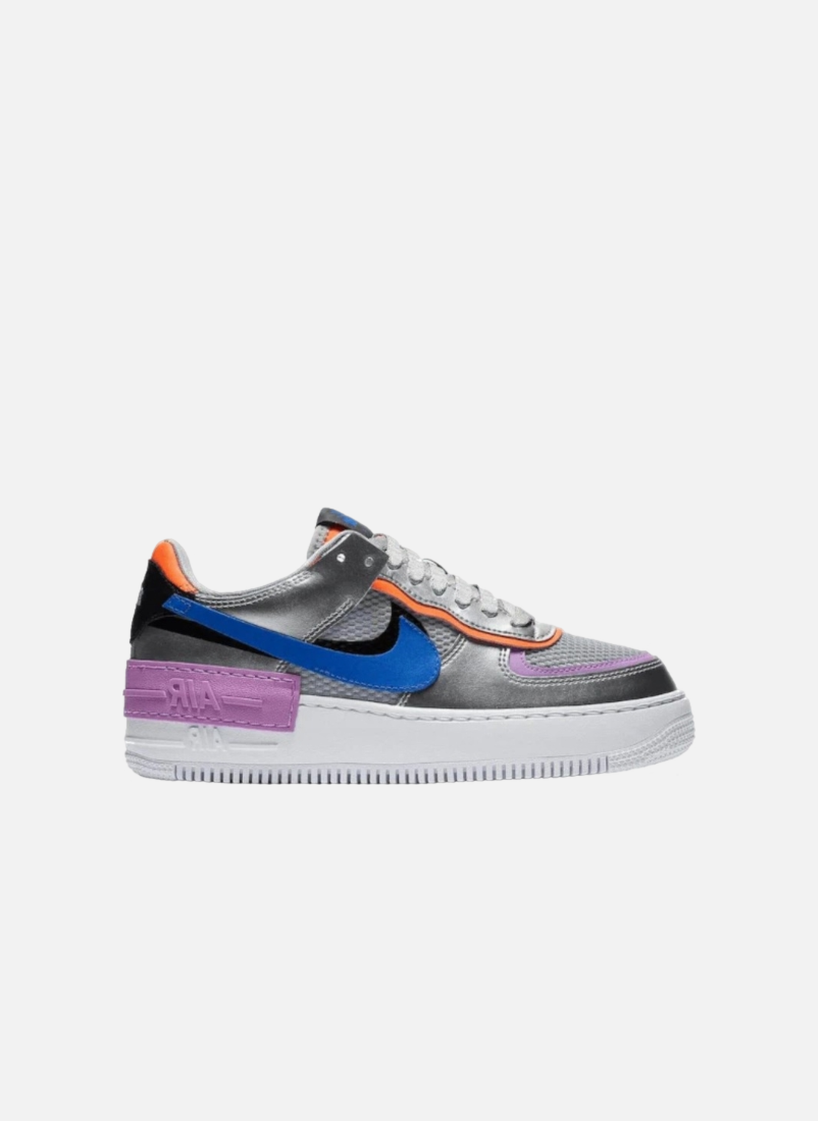 air force 1 shadow metallic silver
