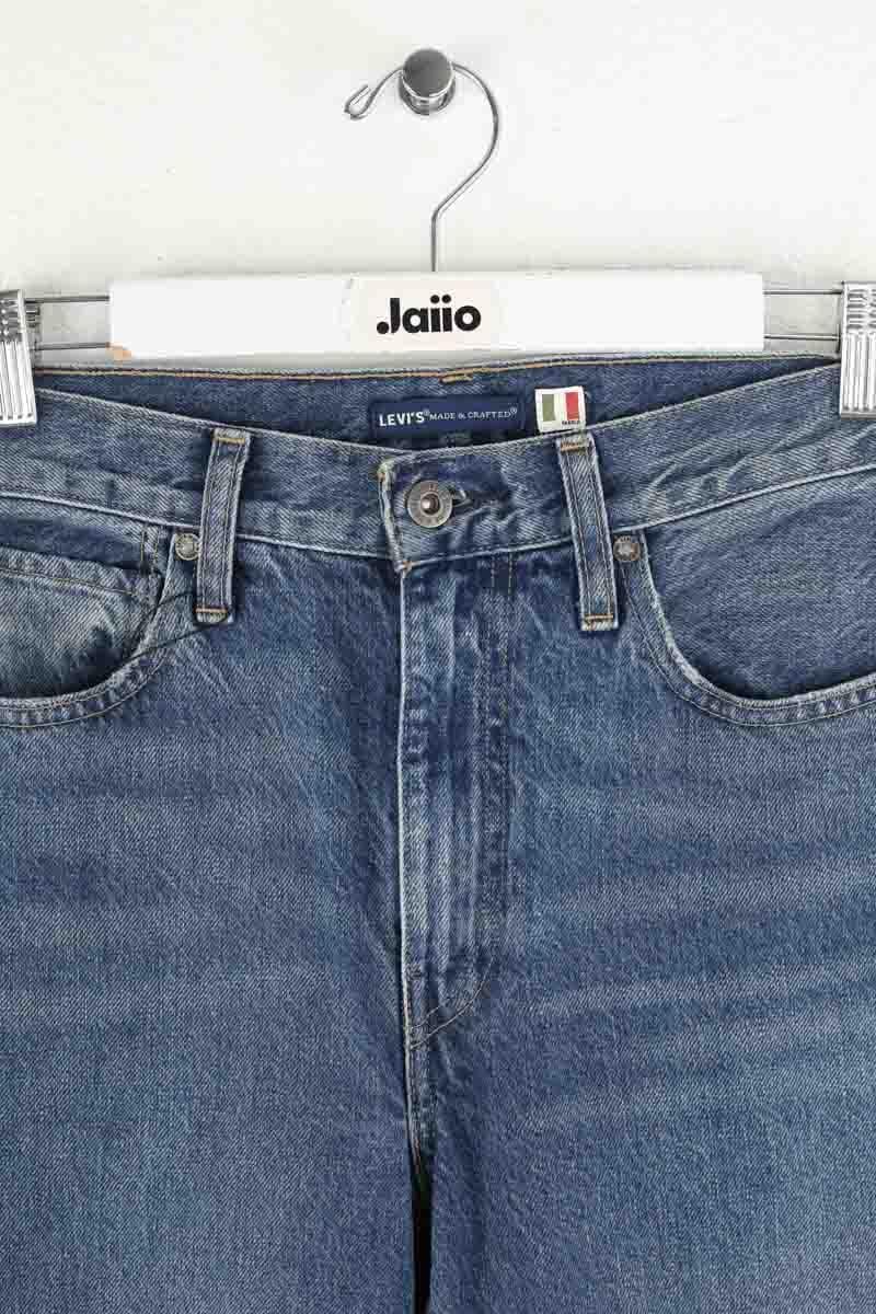 Cotton straight jeans LEVI'S - Seconde main Blue