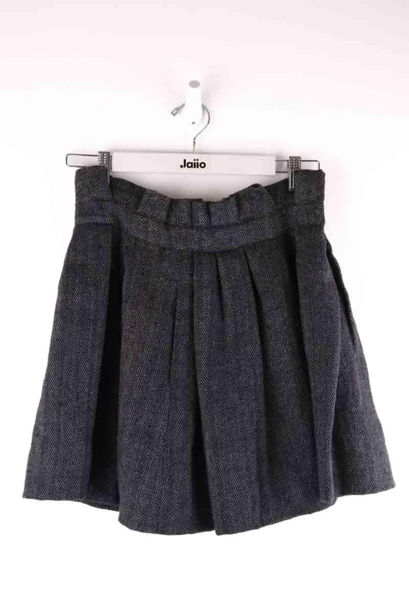 Linen mini-skirt ISABEL MARANT ÉTOILE - SECONDE MAIN Grey