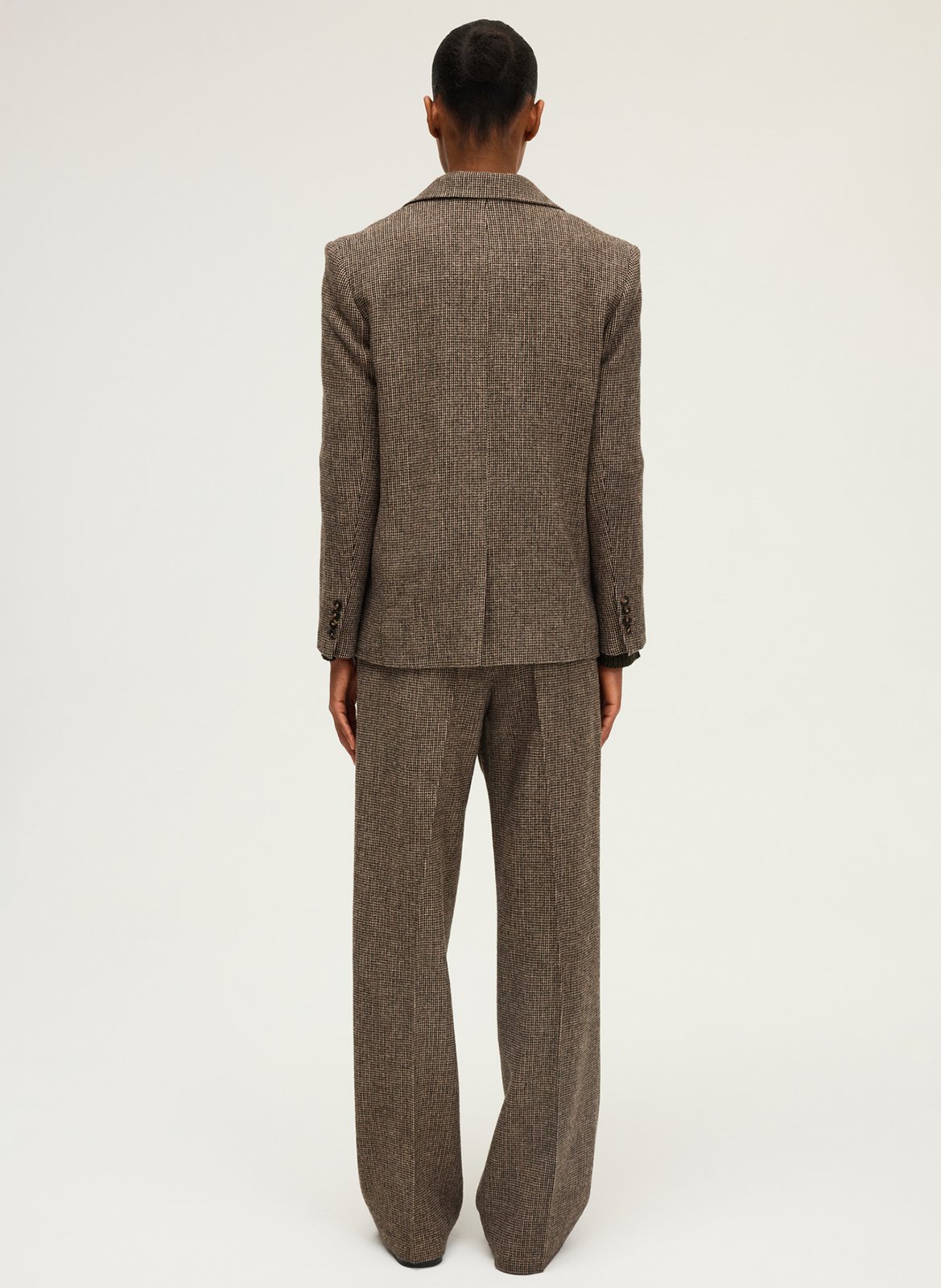 Veste tailleur en laine PABLO Vert