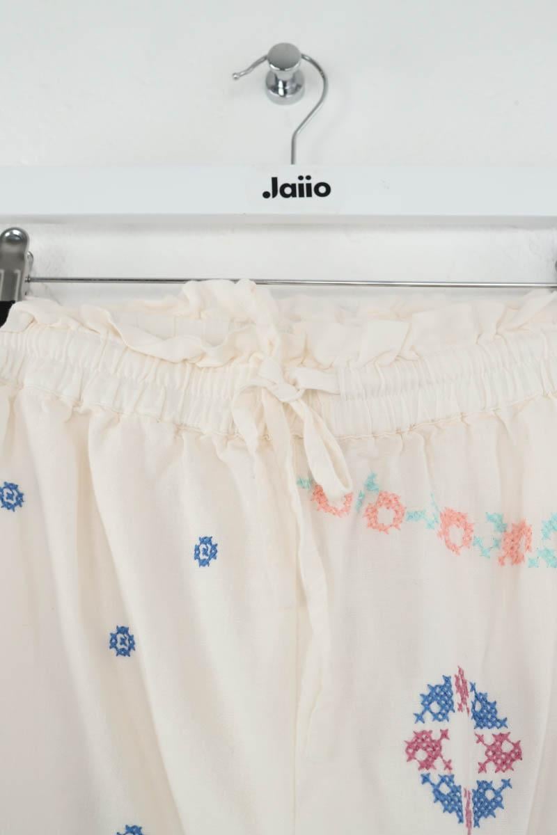 Cotton mini shorts SEZANE - Seconde main White