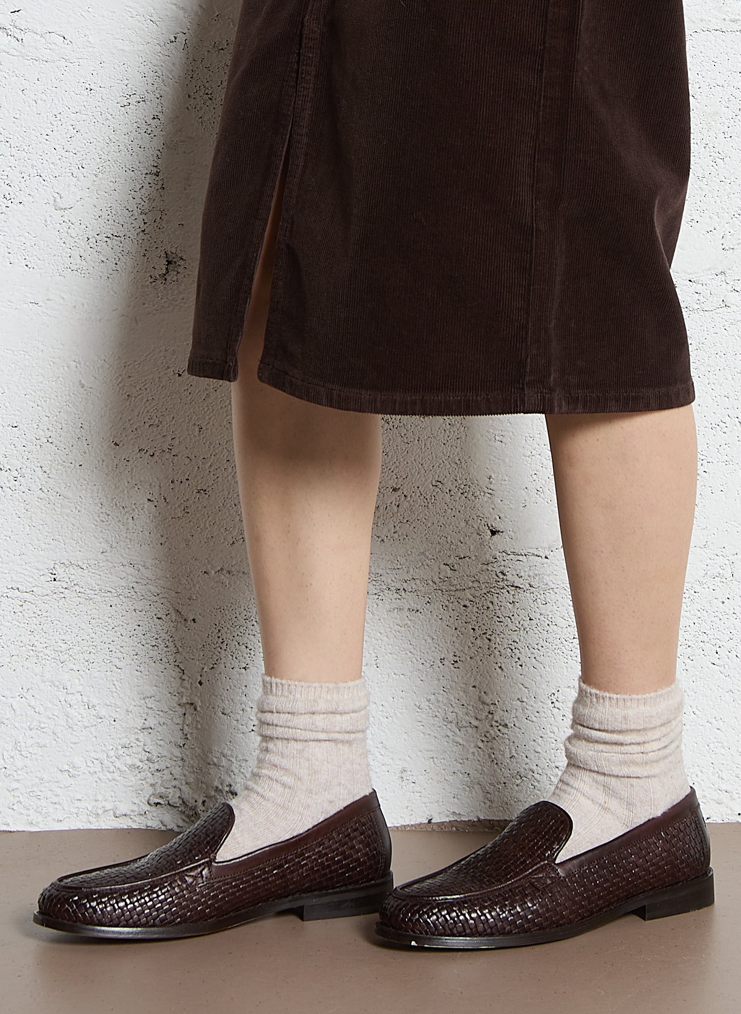 Mocassins en cuir JB MARTIN Marron