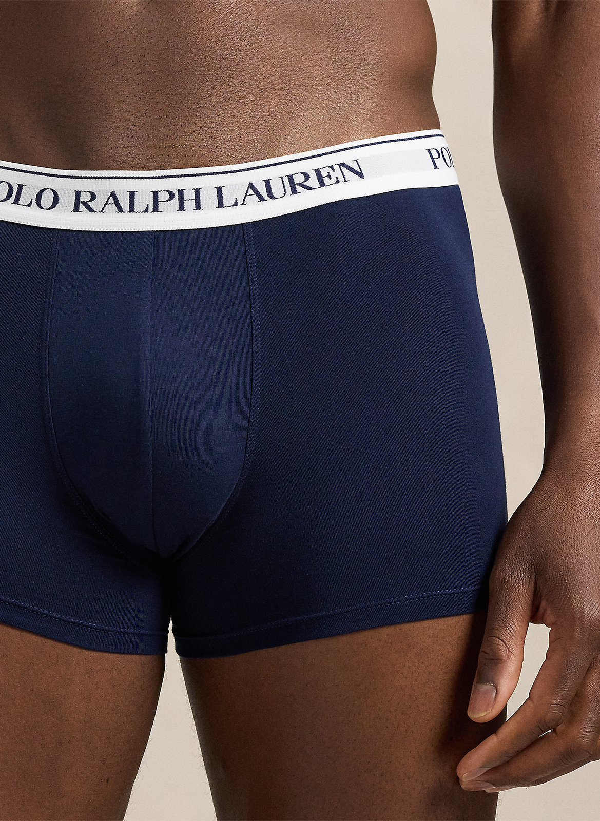 Pack of three cotton-blend boxers POLO RALPH LAUREN Blue