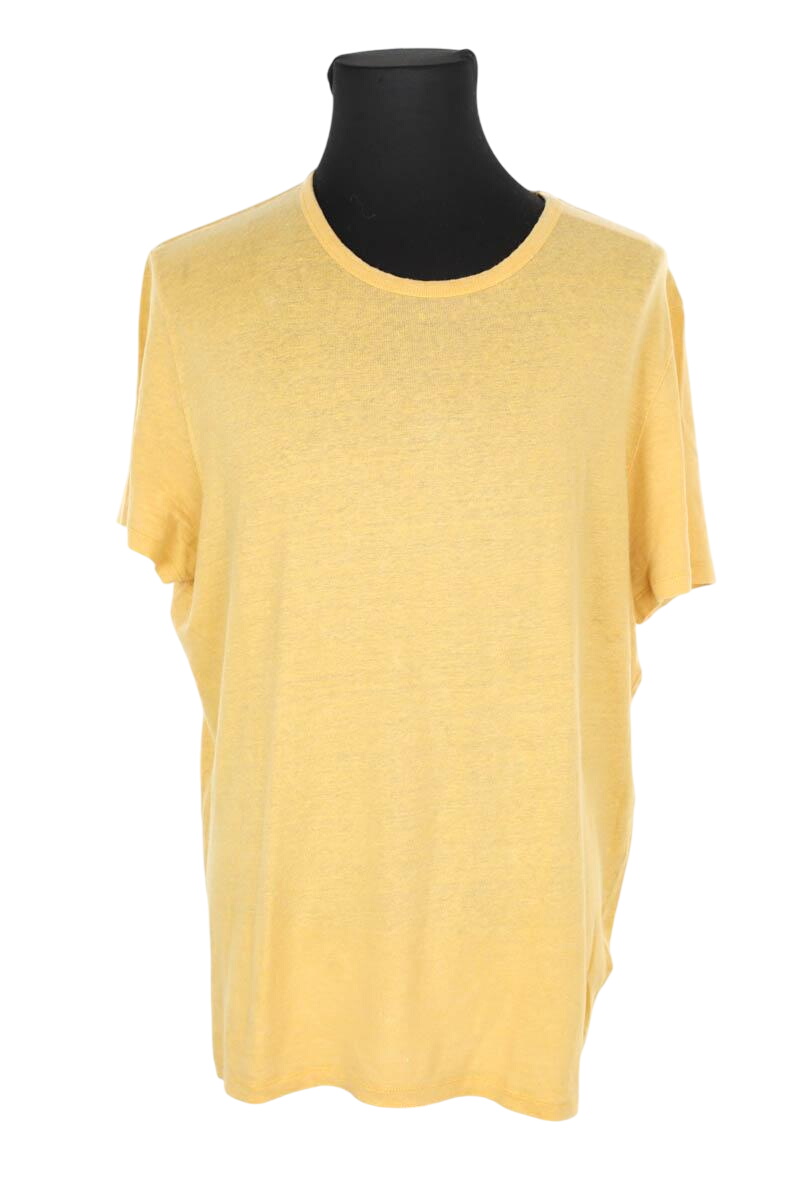 T-shirt MAJESTIC FILATURES - SECONDE MAIN Yellow