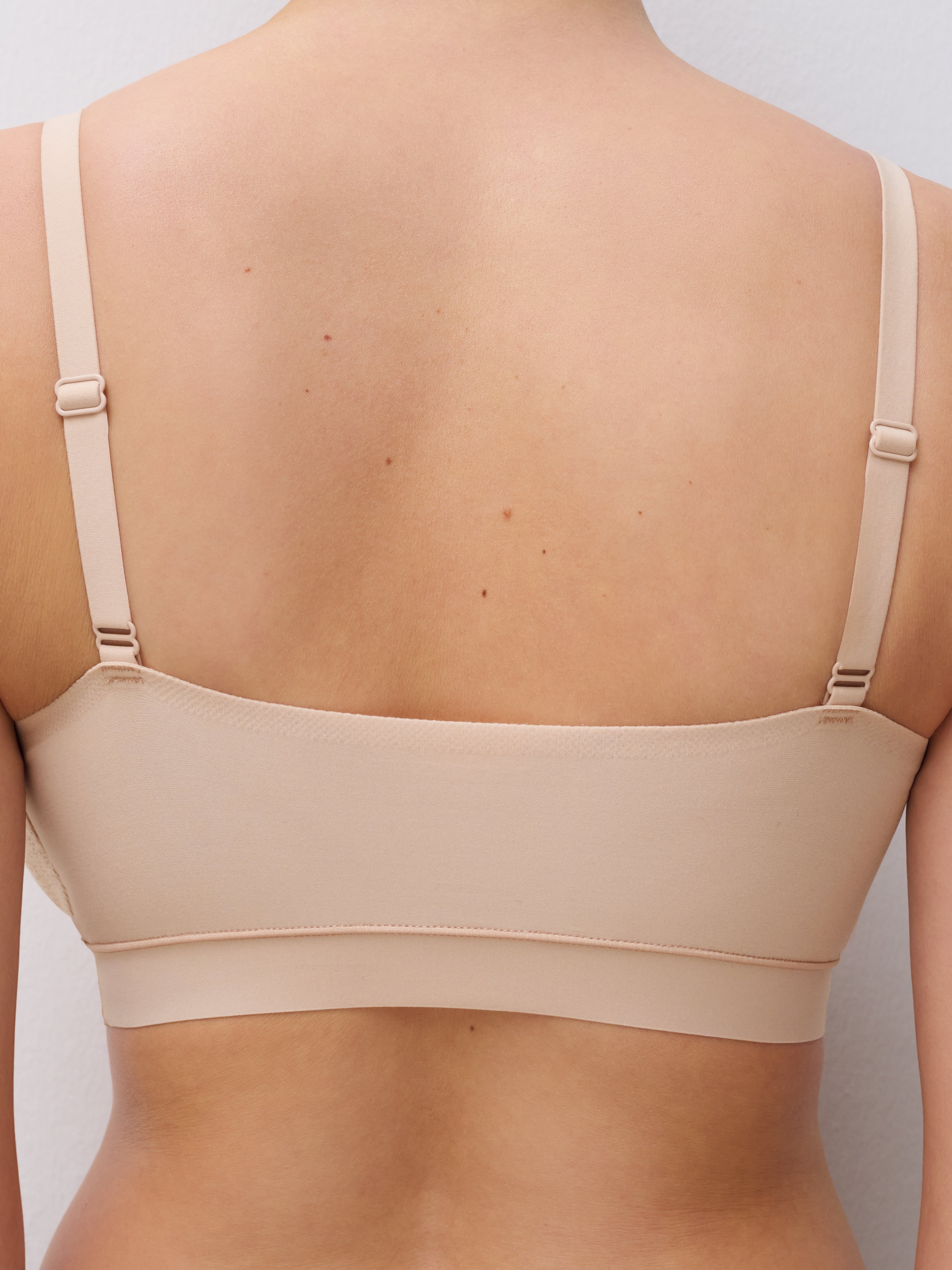 Bralette with cups CHANTELLE Beige