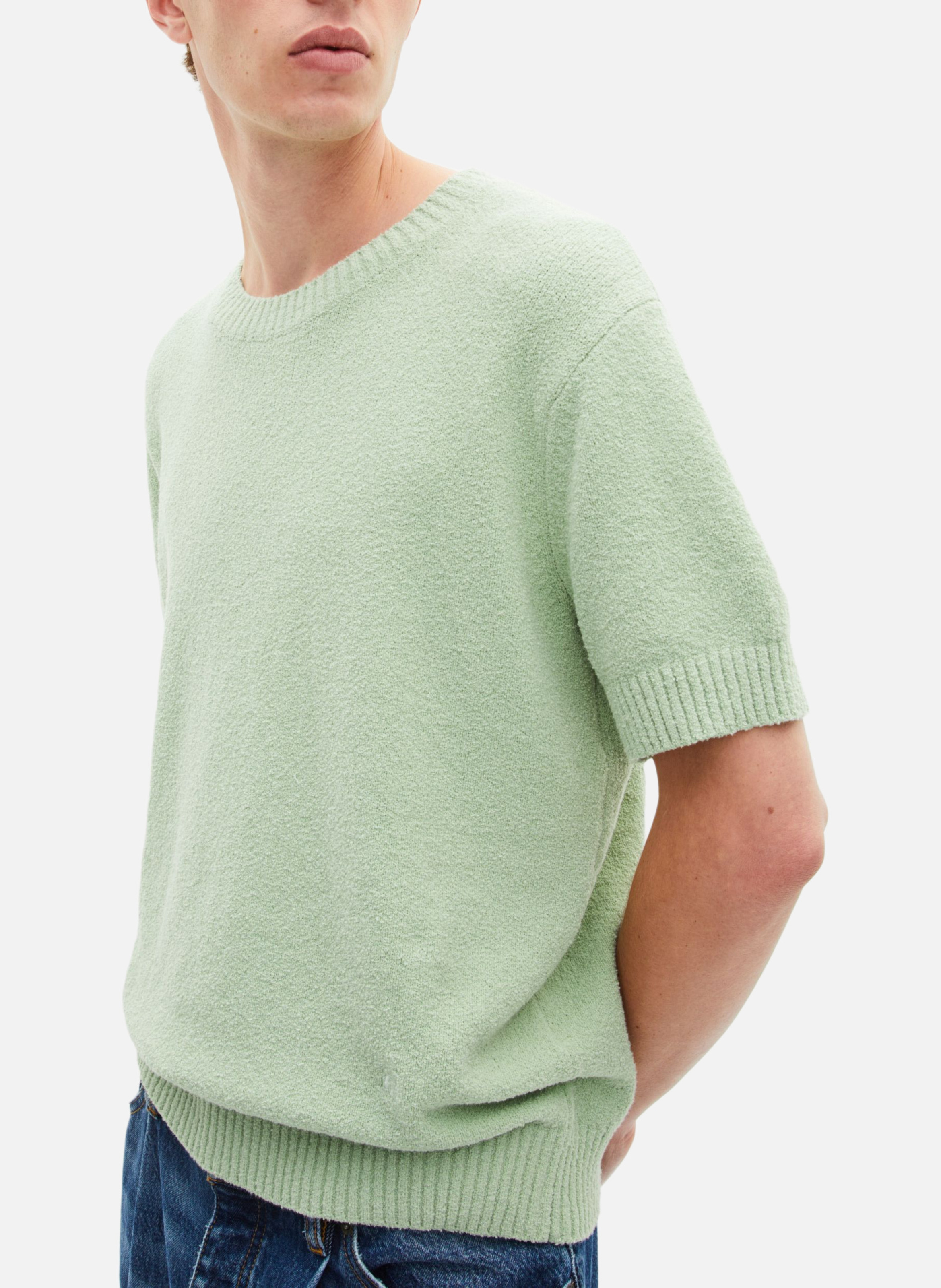 Short-sleeved sweater THE KOOPLES Green