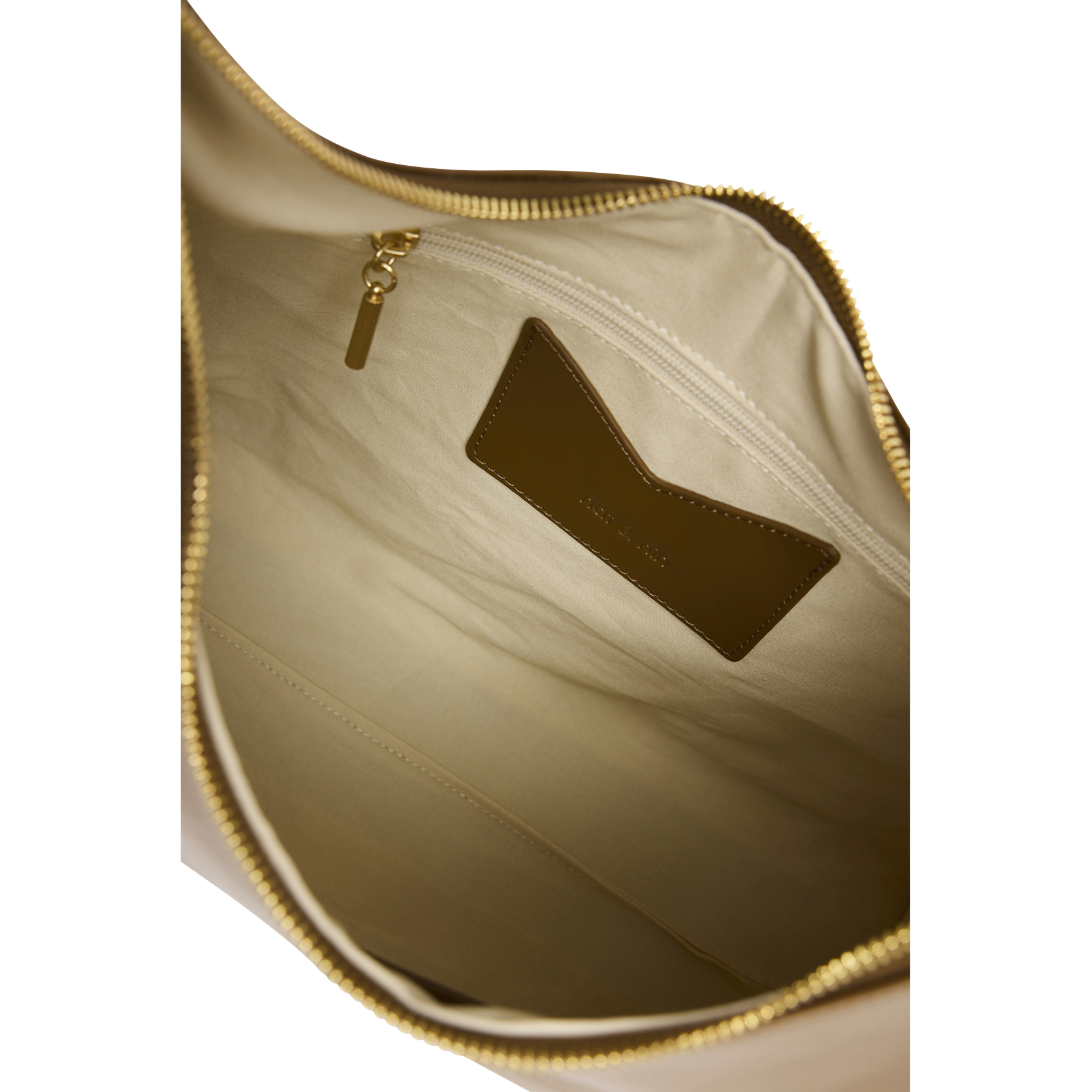 Sac porté épaule en cuir Marron