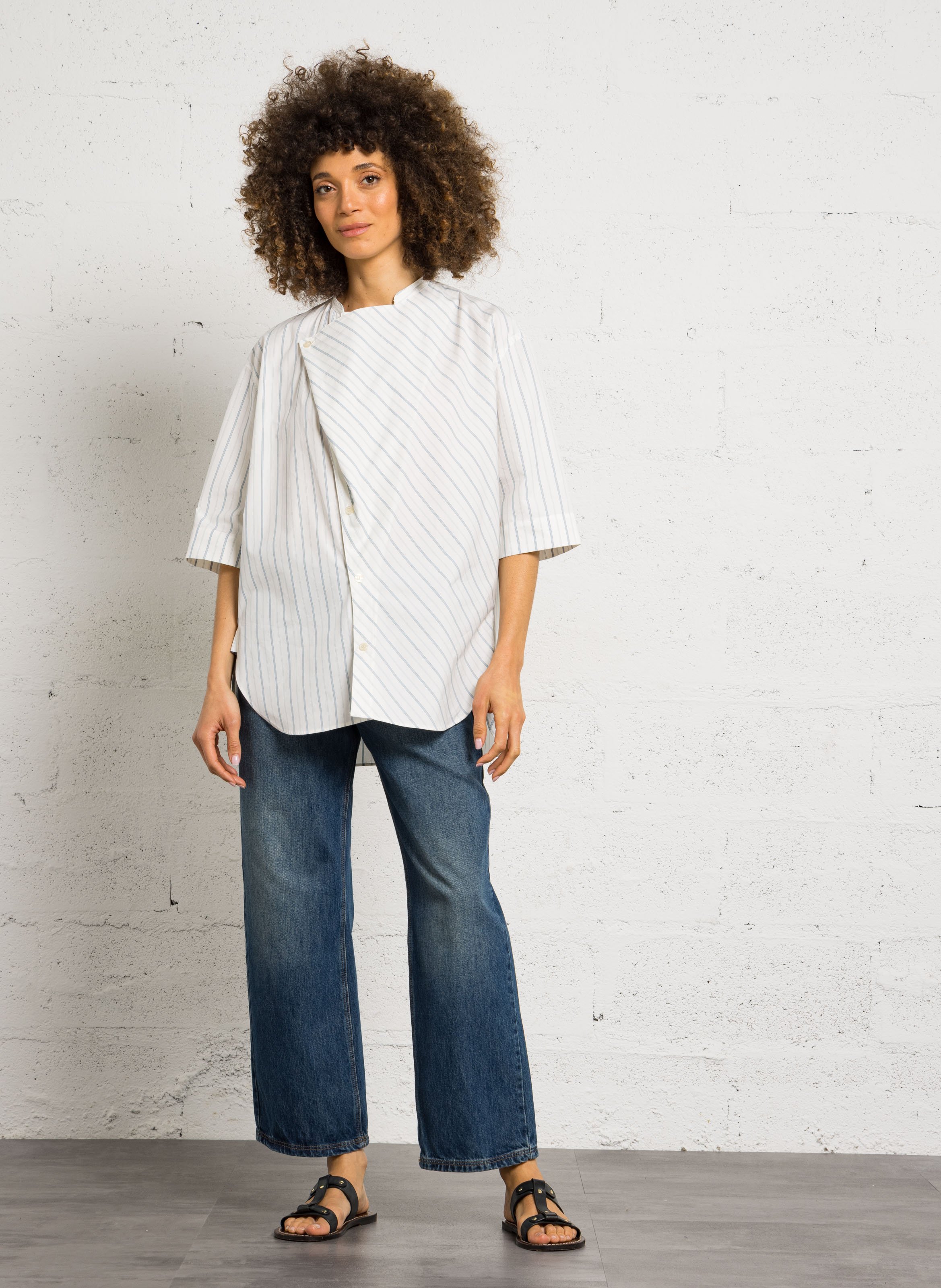 Jean gerade SOEUR Blau