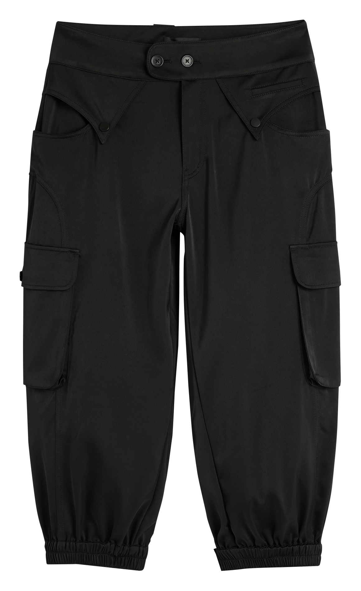 Pantacourt droit DESIGUAL Noir