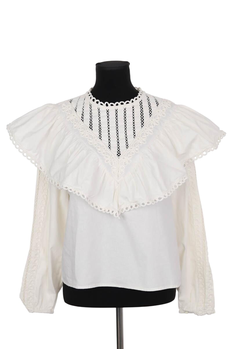 Blouse SEZANE - Seconde main Blanc