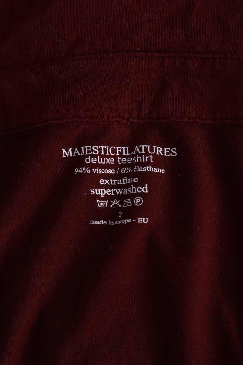 Shirt MAJESTIC FILATURES - SECONDE MAIN Red