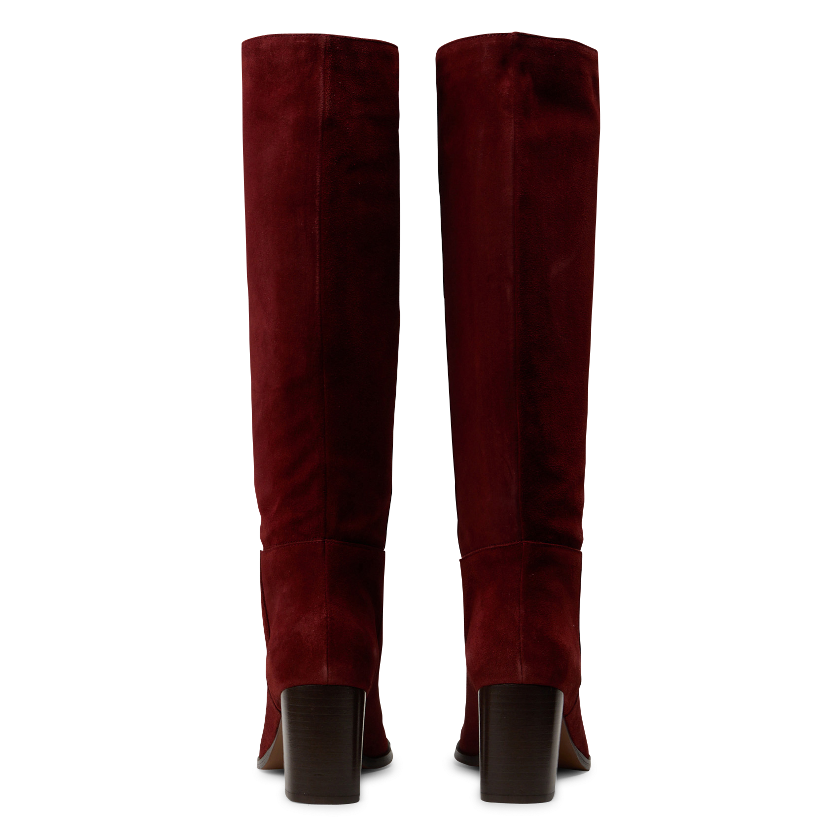 Bottes à talons en cuir LA FEE MARABOUTEE Rouge