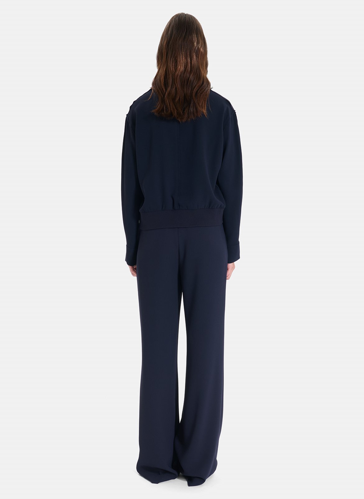 Straight round-neck sweatshirt ZAPA Blue