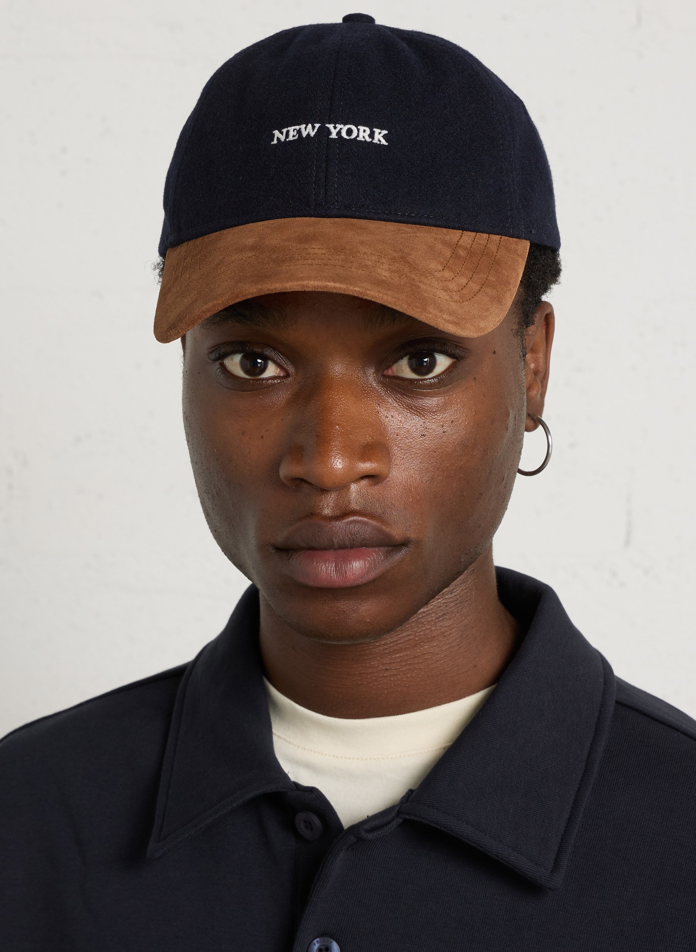 Wool-blend cap GANT Blue
