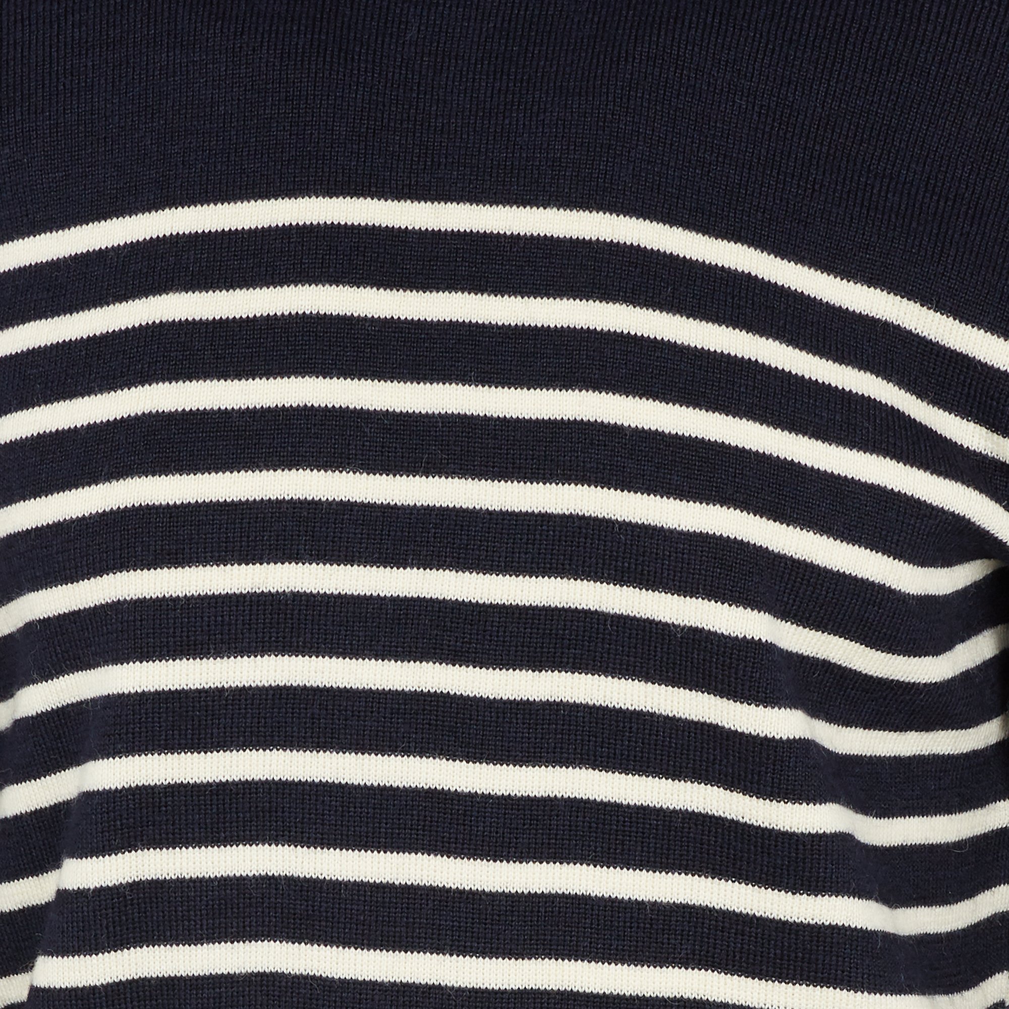 Pull col rond regular-fit en laine ARMOR LUX Multicolore