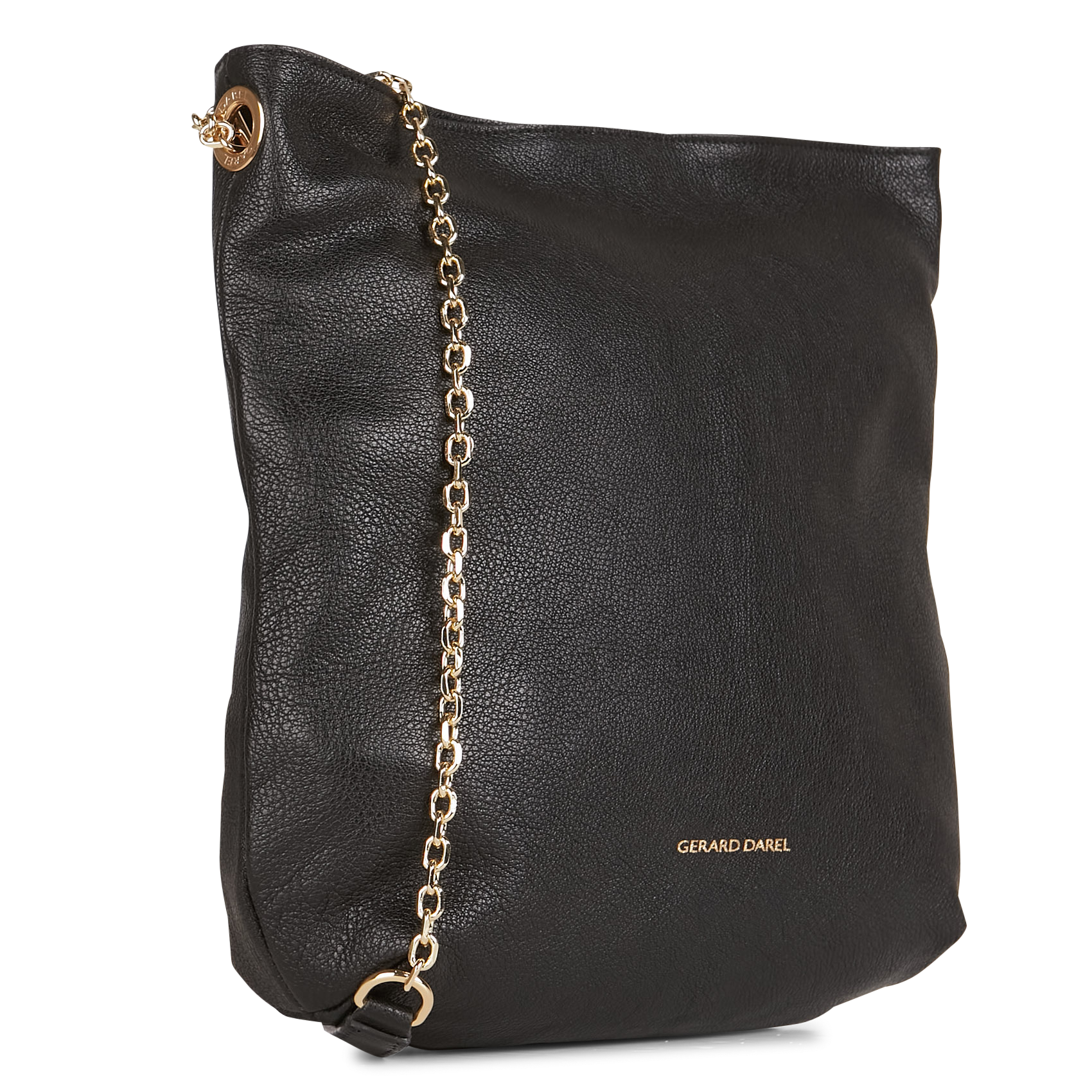 Sac porté épaule en cuir GERARD DAREL Noir