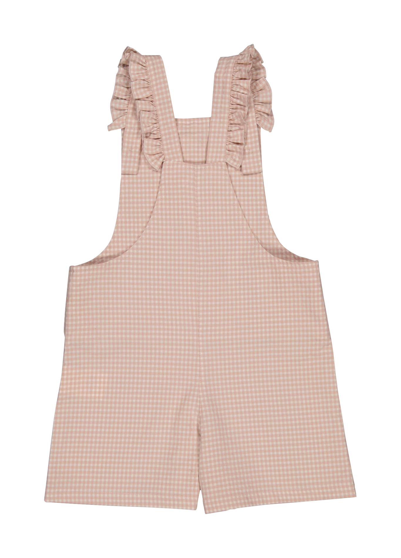 Salopette vichy en coton mélangé PETITE LUCETTE Rose
