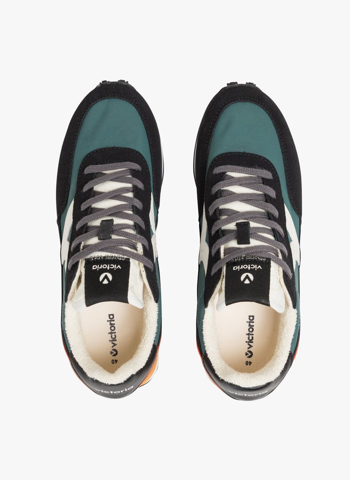 Baskets Basses Semelle Compens e Astro Petroleo Victoria Femme