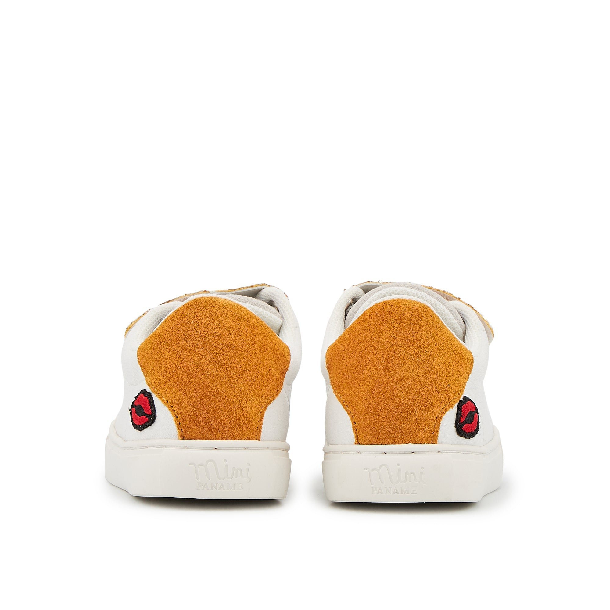Leather sneakers BONS BAISERS PARIS White