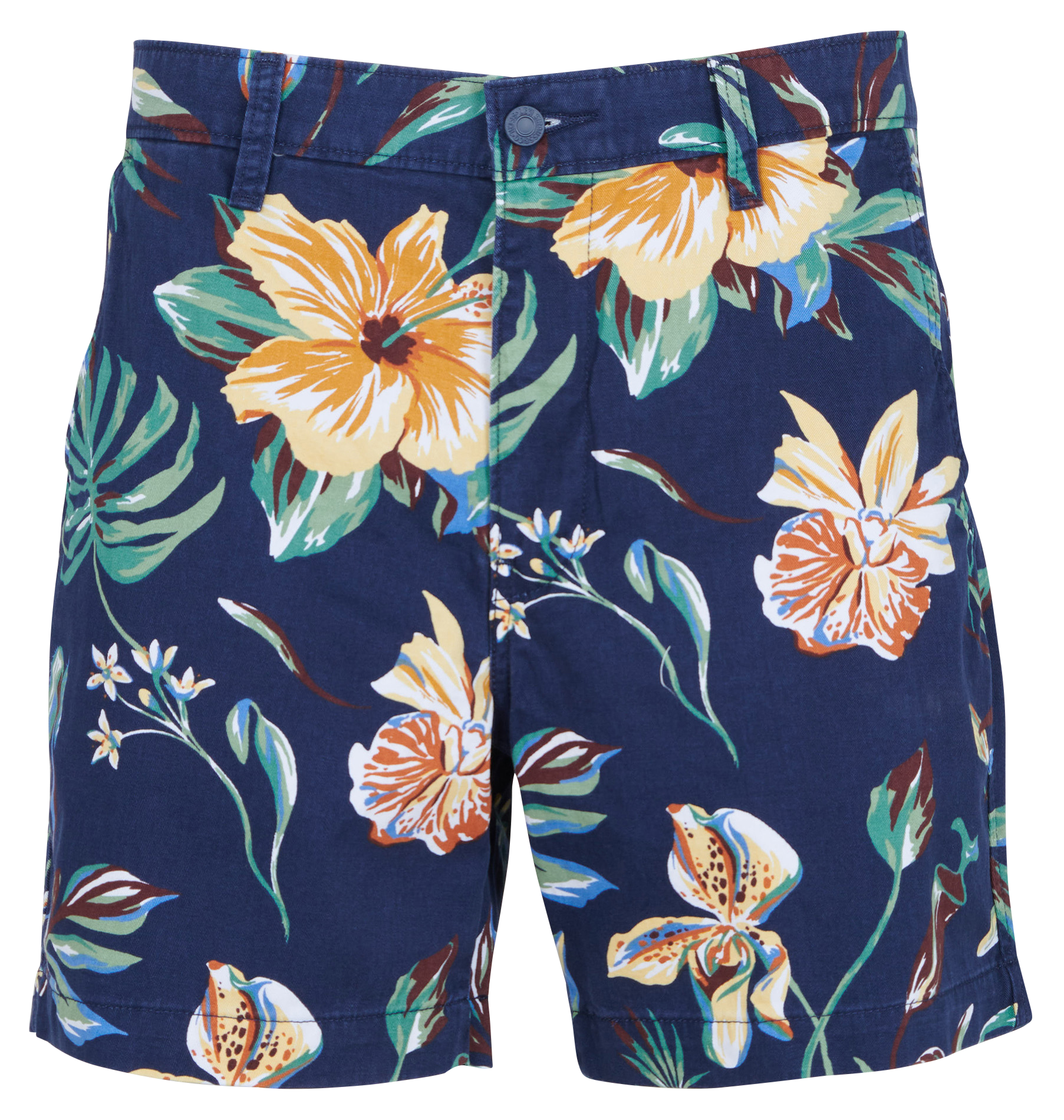 Printed cotton shorts LEVI&#039;S Blue