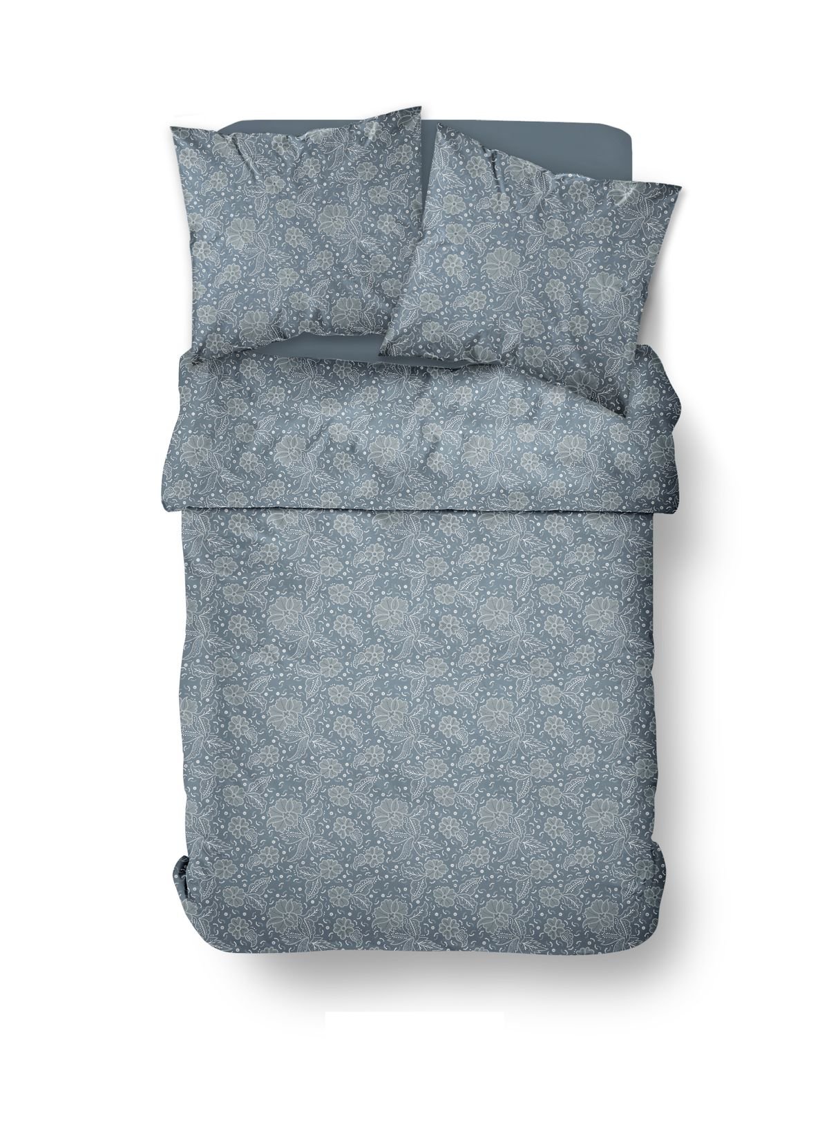 Cotton bedding set TODAY LINGE DE MAISON Blue