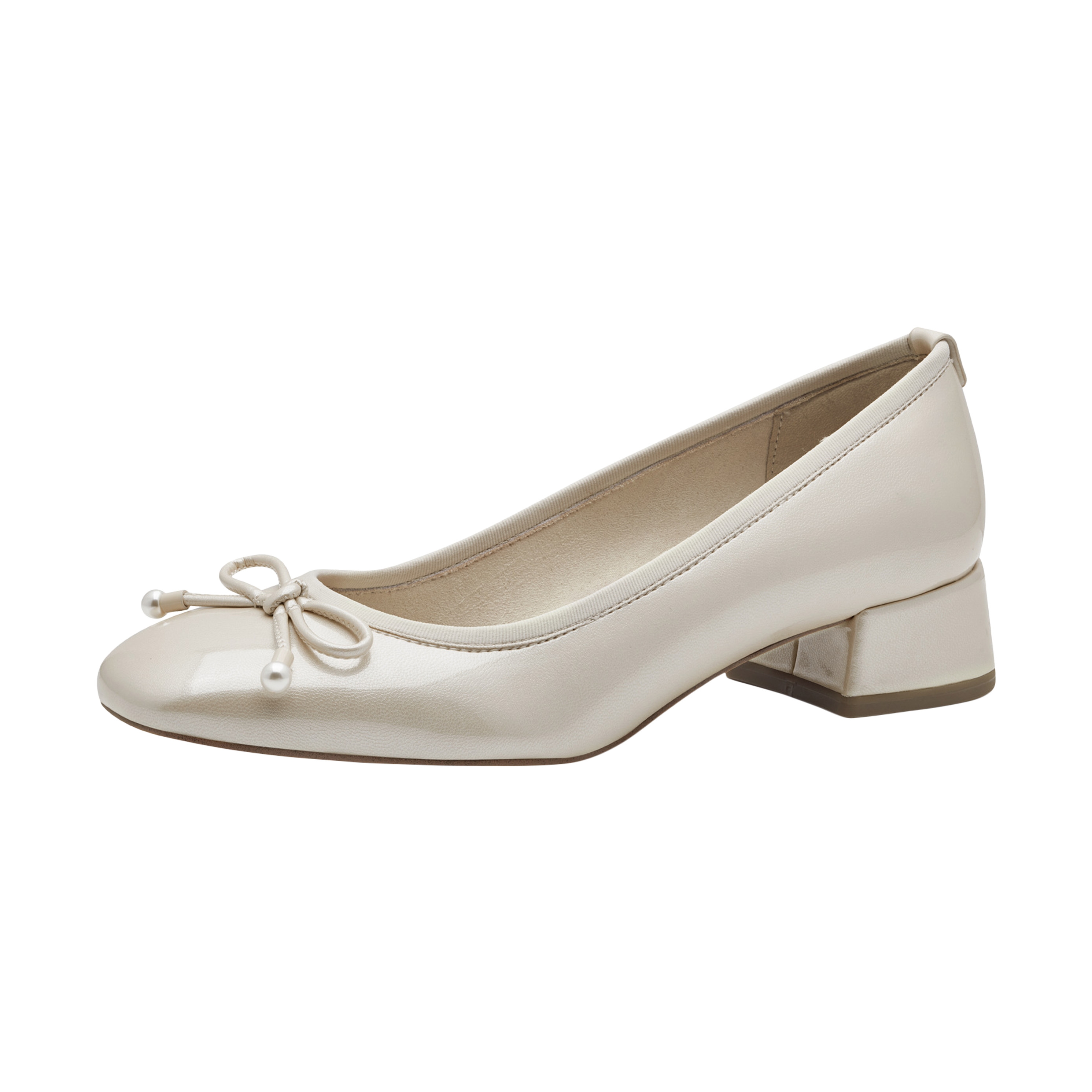 Heeled ballet flats TAMARIS Brown