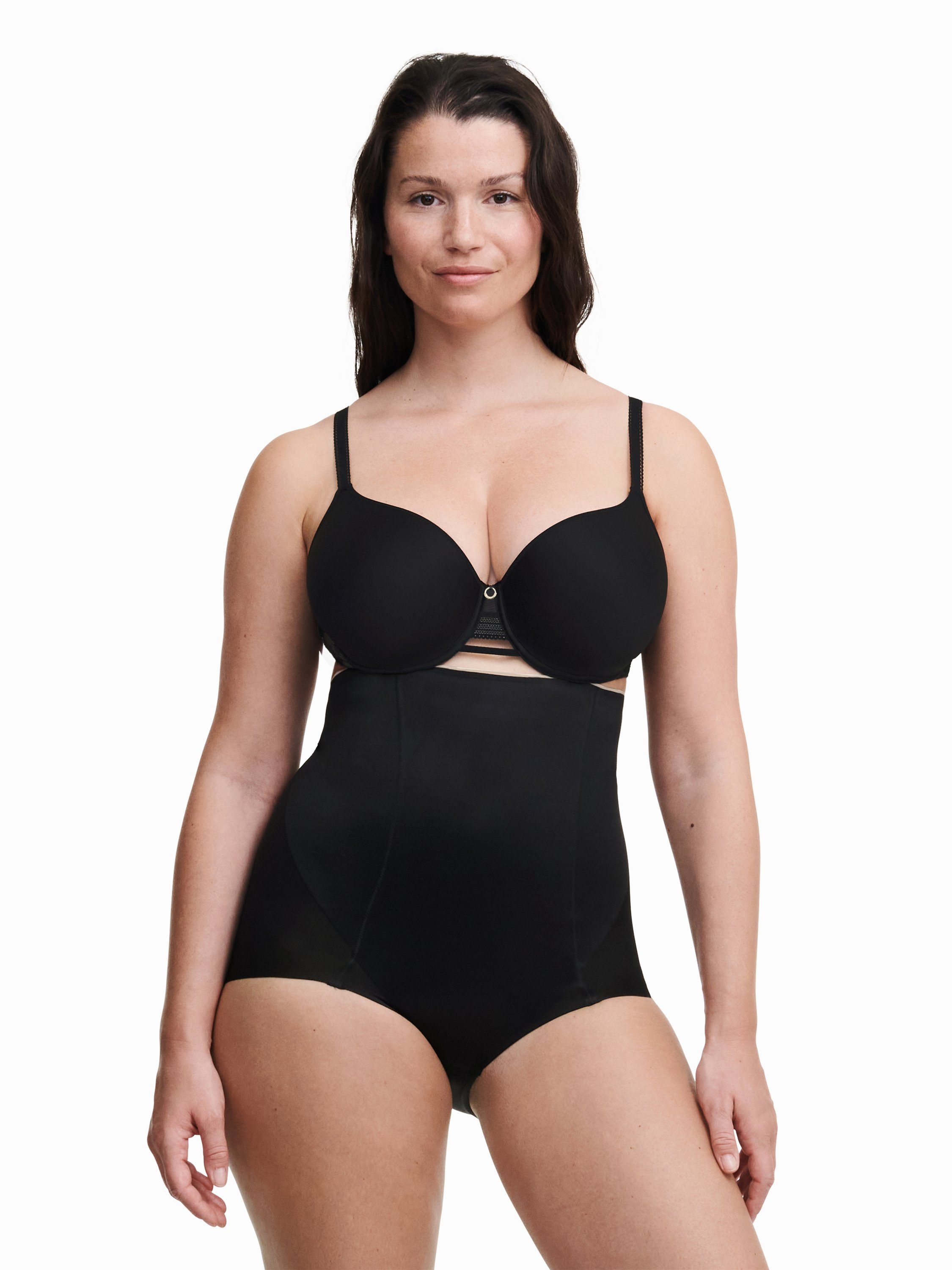 High-waisted shaping briefs CHANTELLE Black