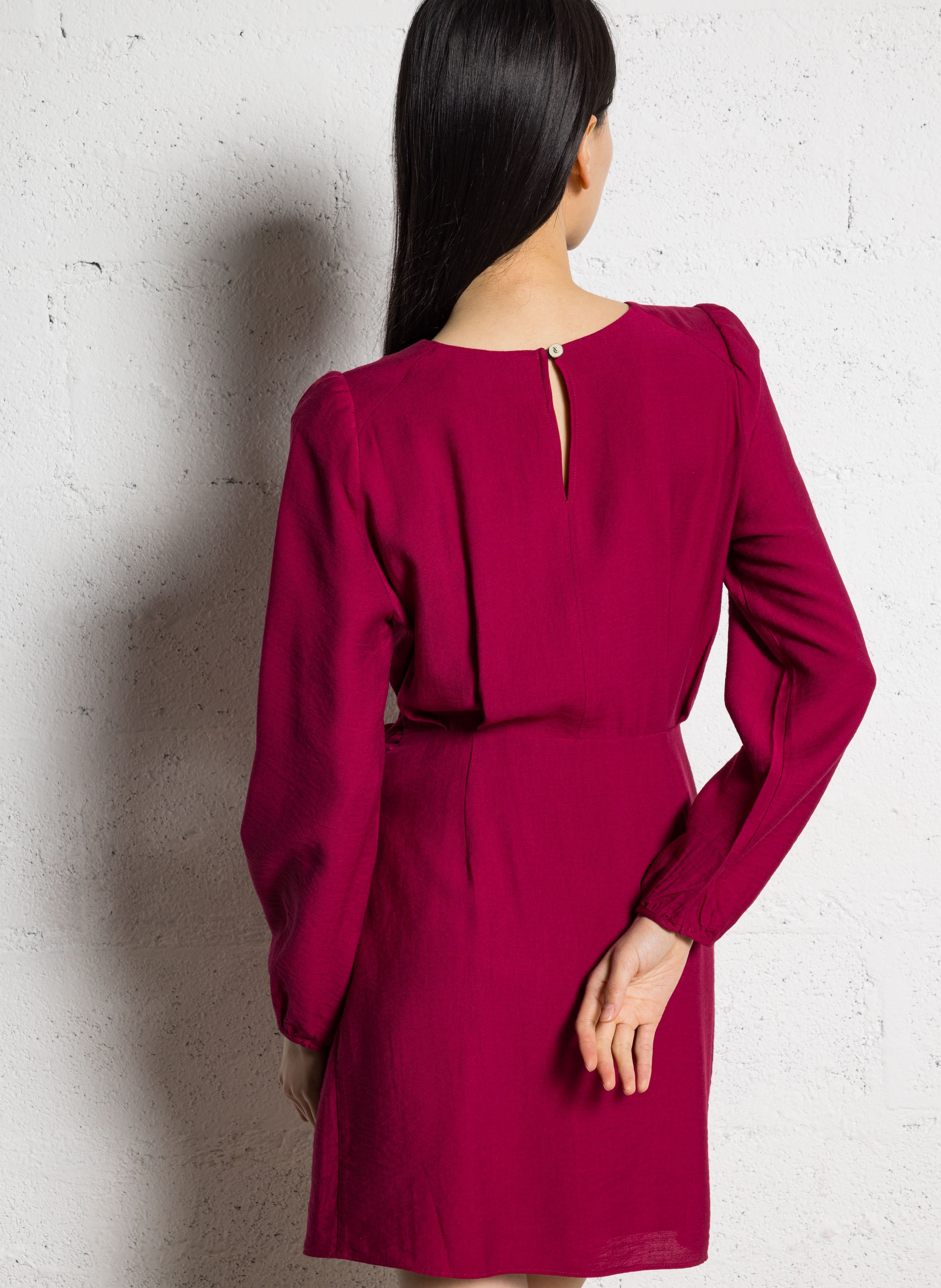 Belted dress I CODE Pink