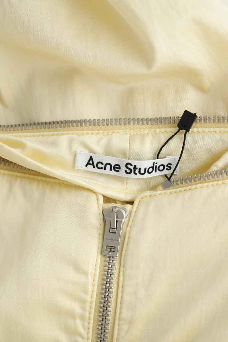 Yellow straight pants ACNE STUDIOS - Seconde Main Yellow