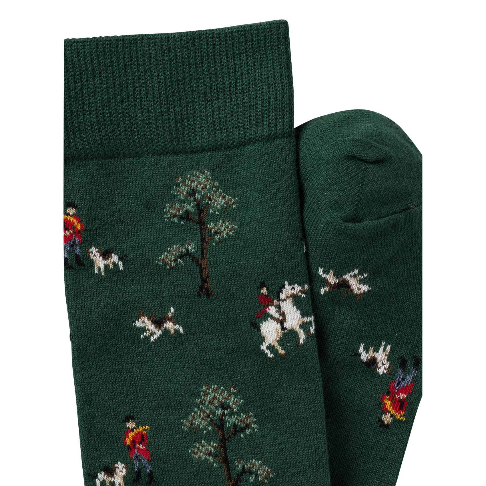 Katoenen sokken met logo ROYALTIES Groen