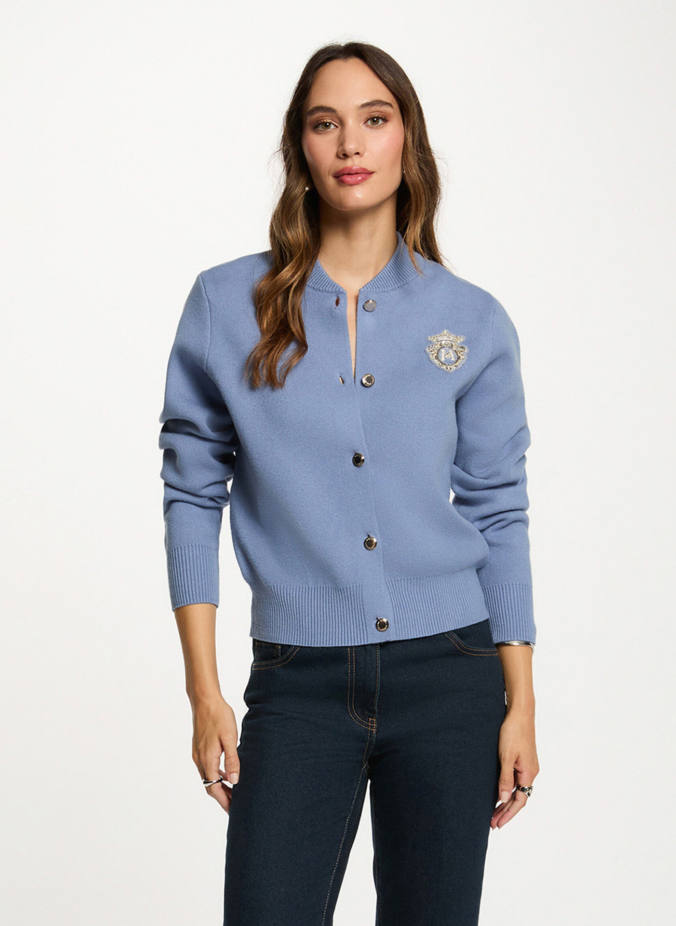 Teddy collar vest MORGAN