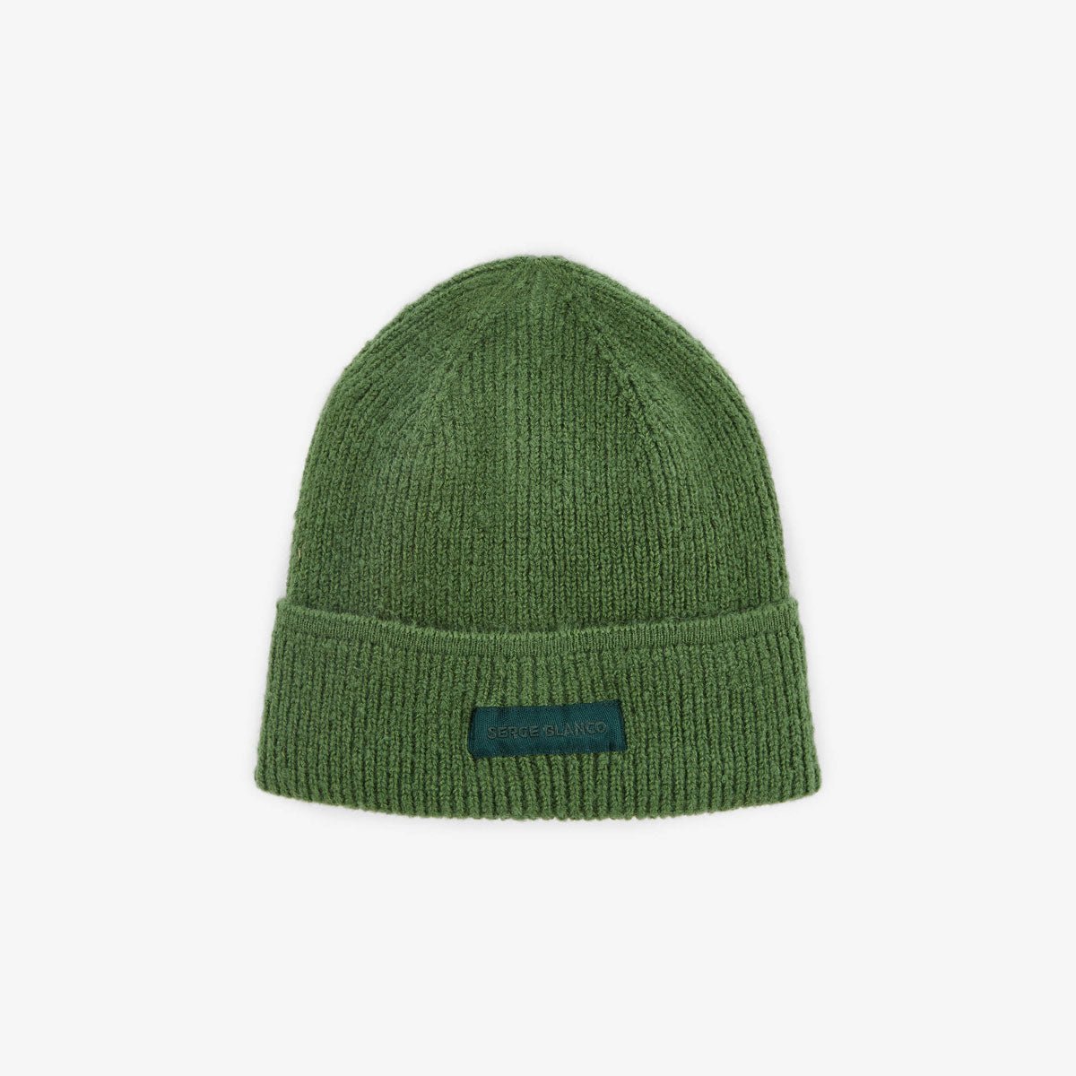 Plain reversible beanie SERGE BLANCO Green