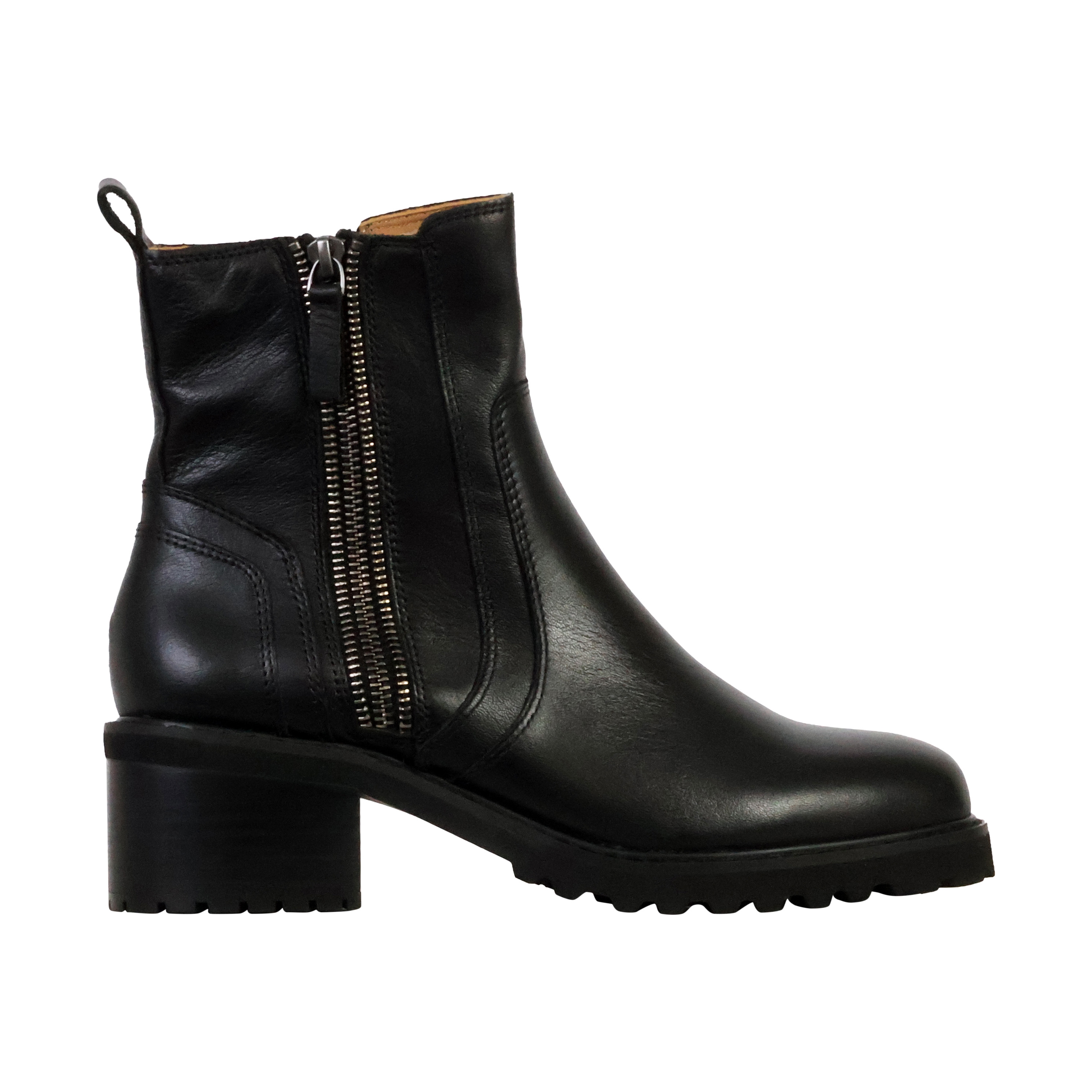 Leather ankle boots 'settia' EMILIE KARSTON Black