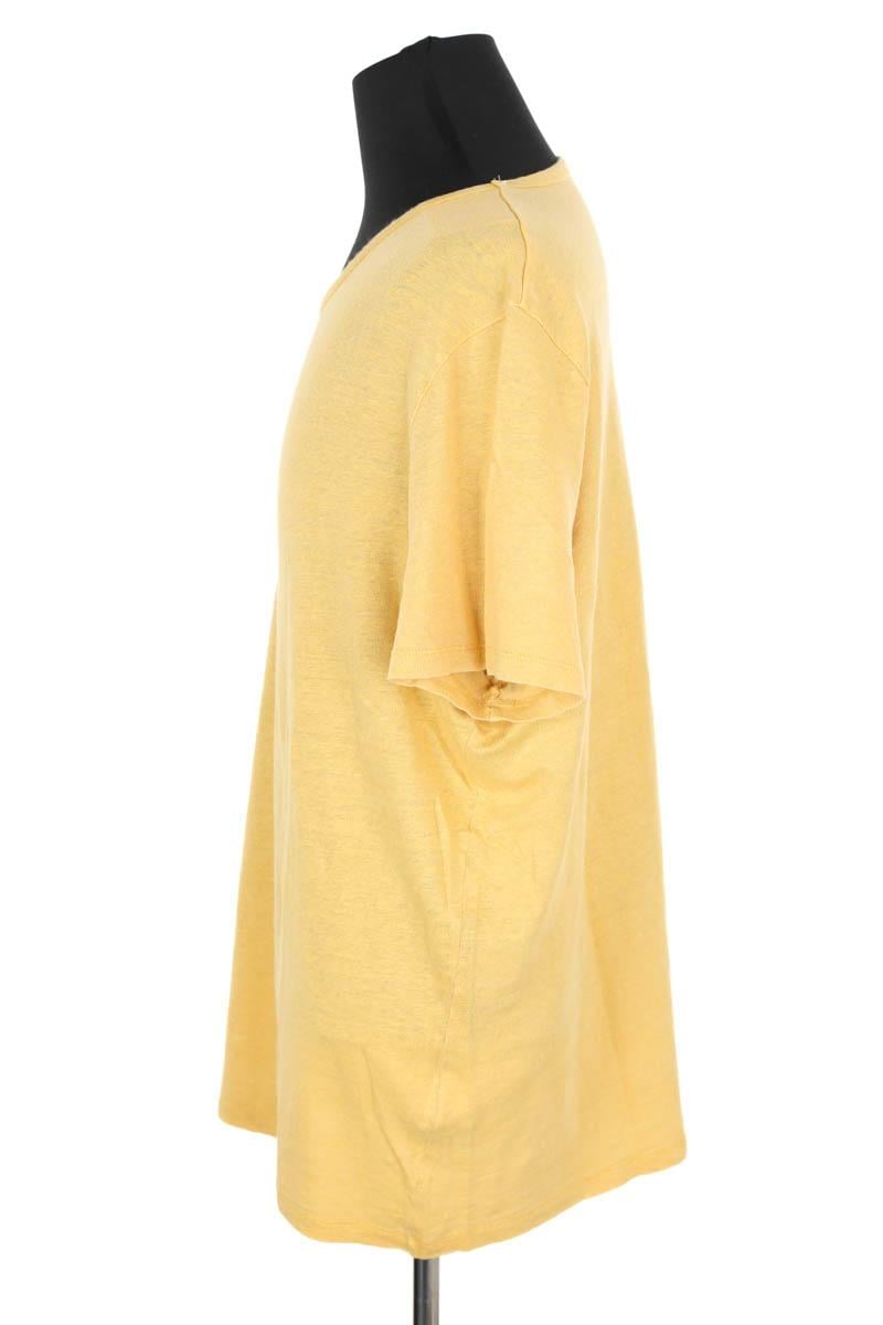 T-shirt MAJESTIC FILATURES - SECONDE MAIN Yellow