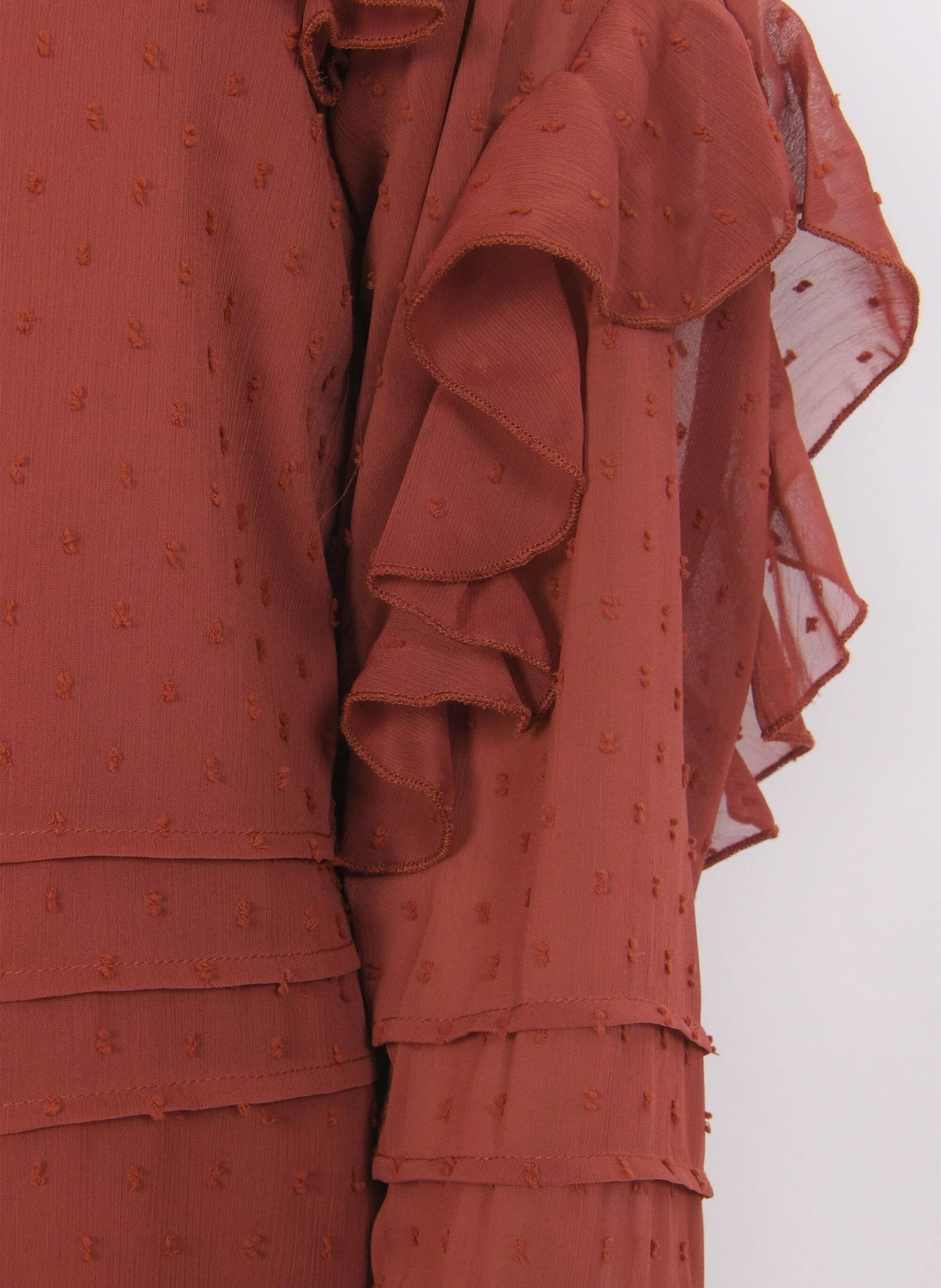 Blouse met ronde hals KOOKAI Rood