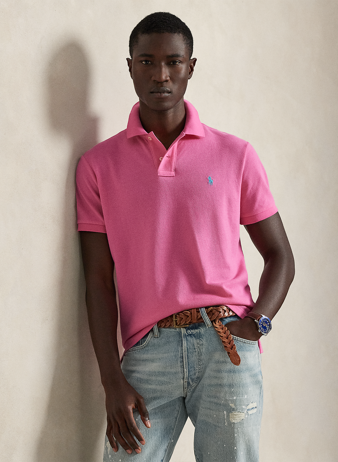 Polo slim-fit en coton POLO RALPH LAUREN