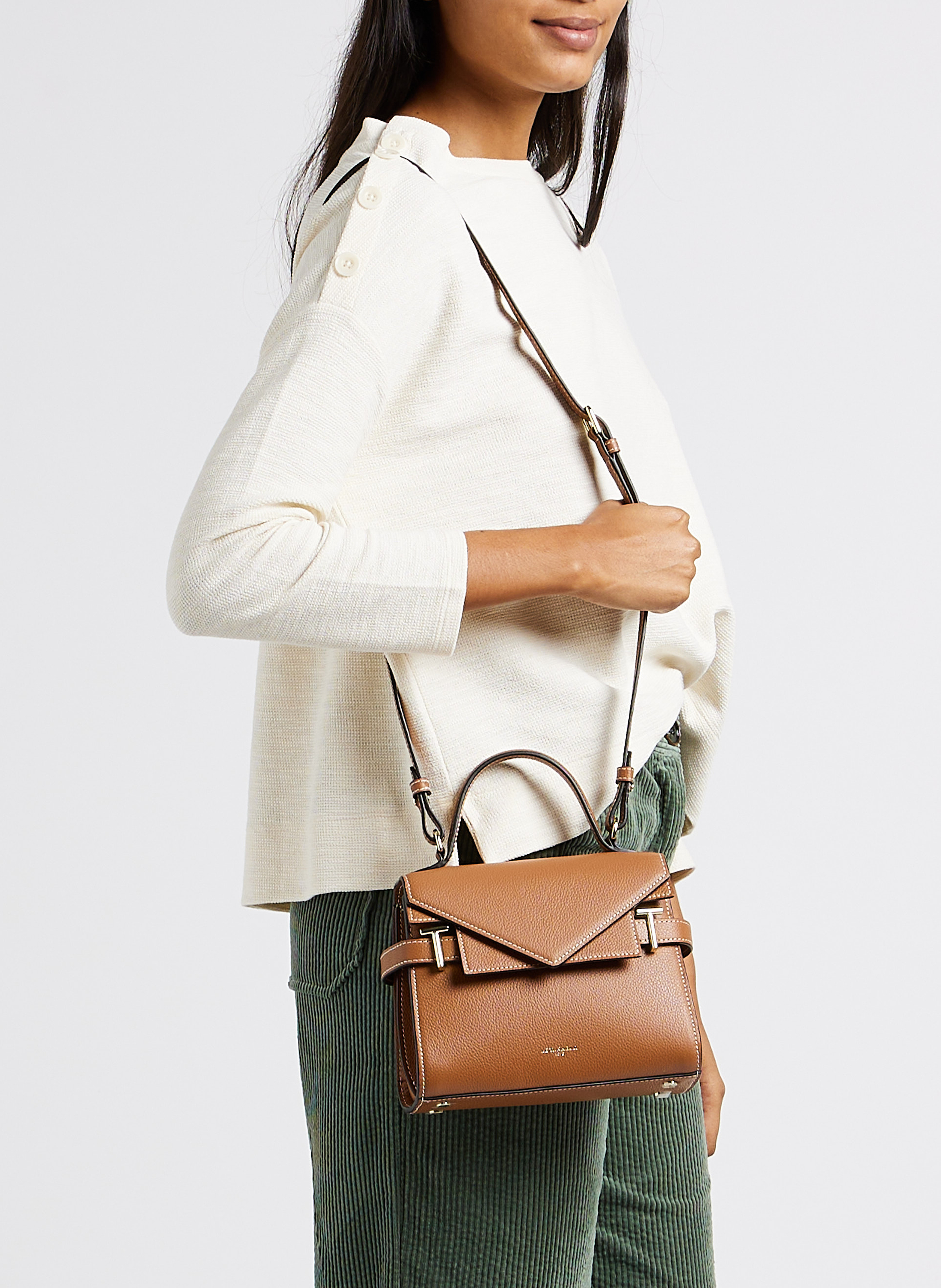 Lederhandtasche LE TANNEUR Braun