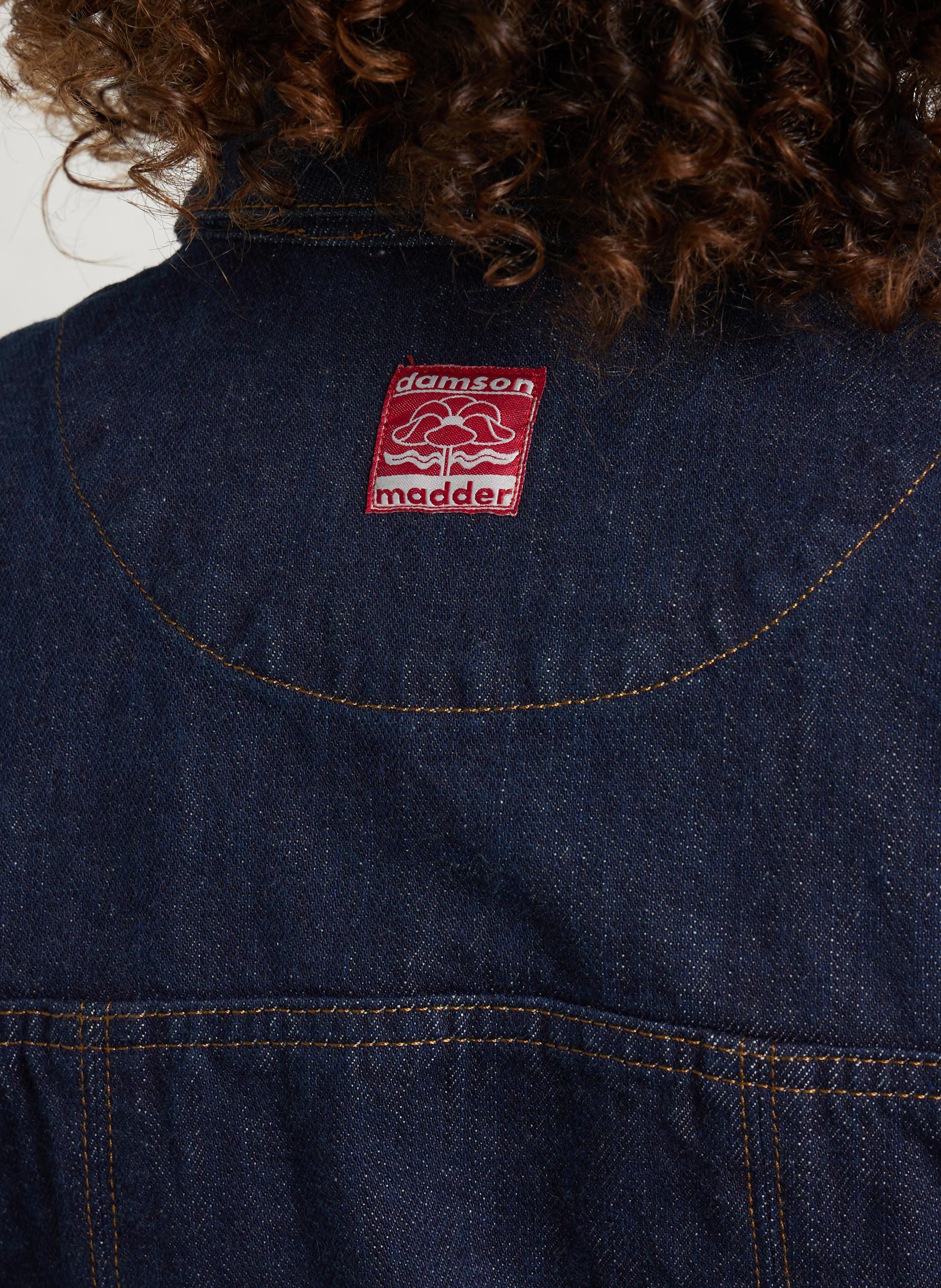 Blouson aus Stretch-Baumwolle DAMSON MADDER Blau