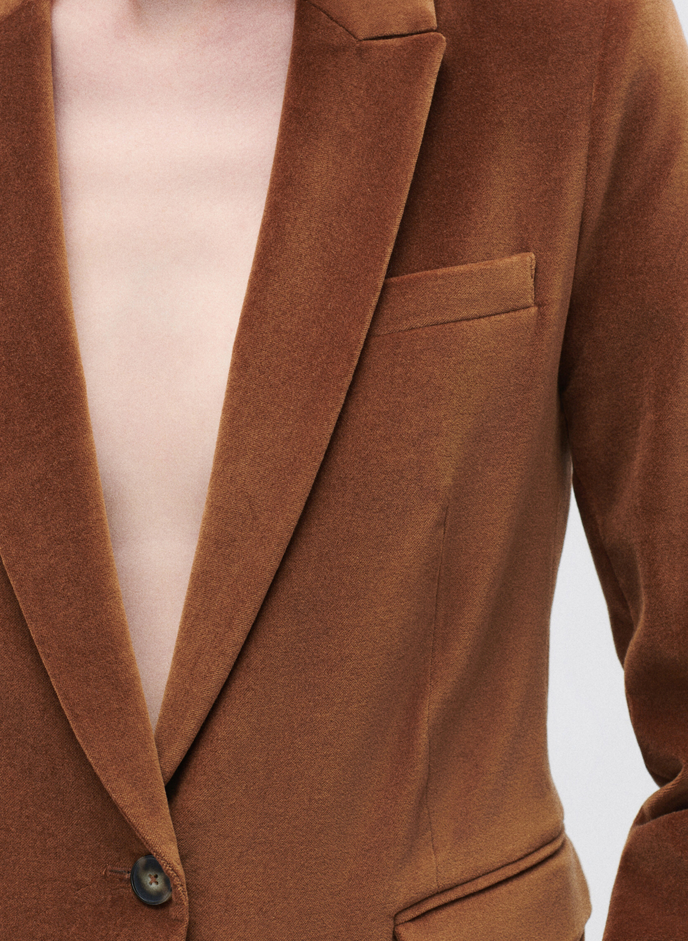 Veste de tailleur CAROLL Marron