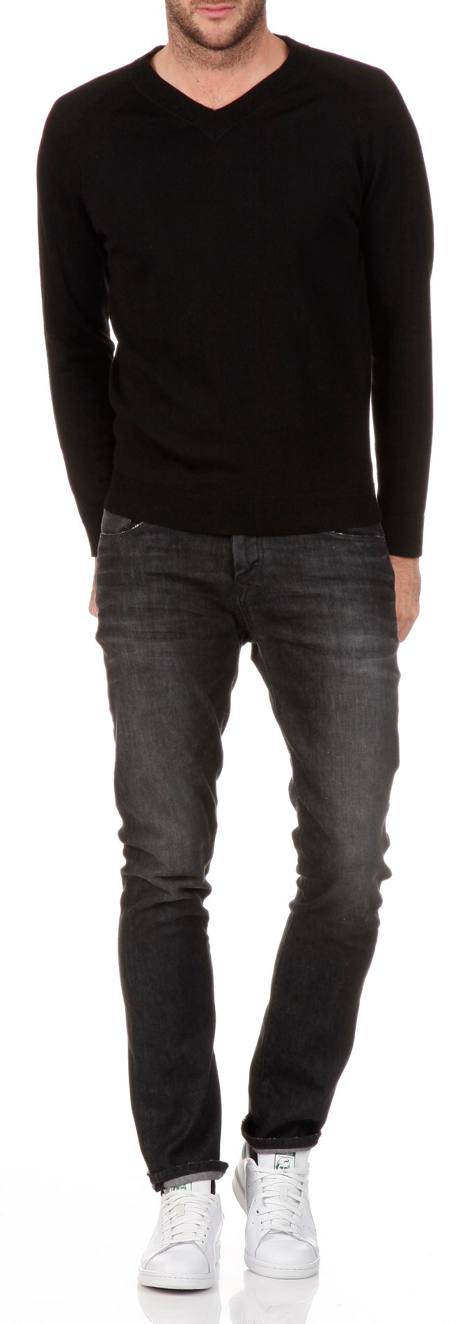 Stan Smith leather trainers White