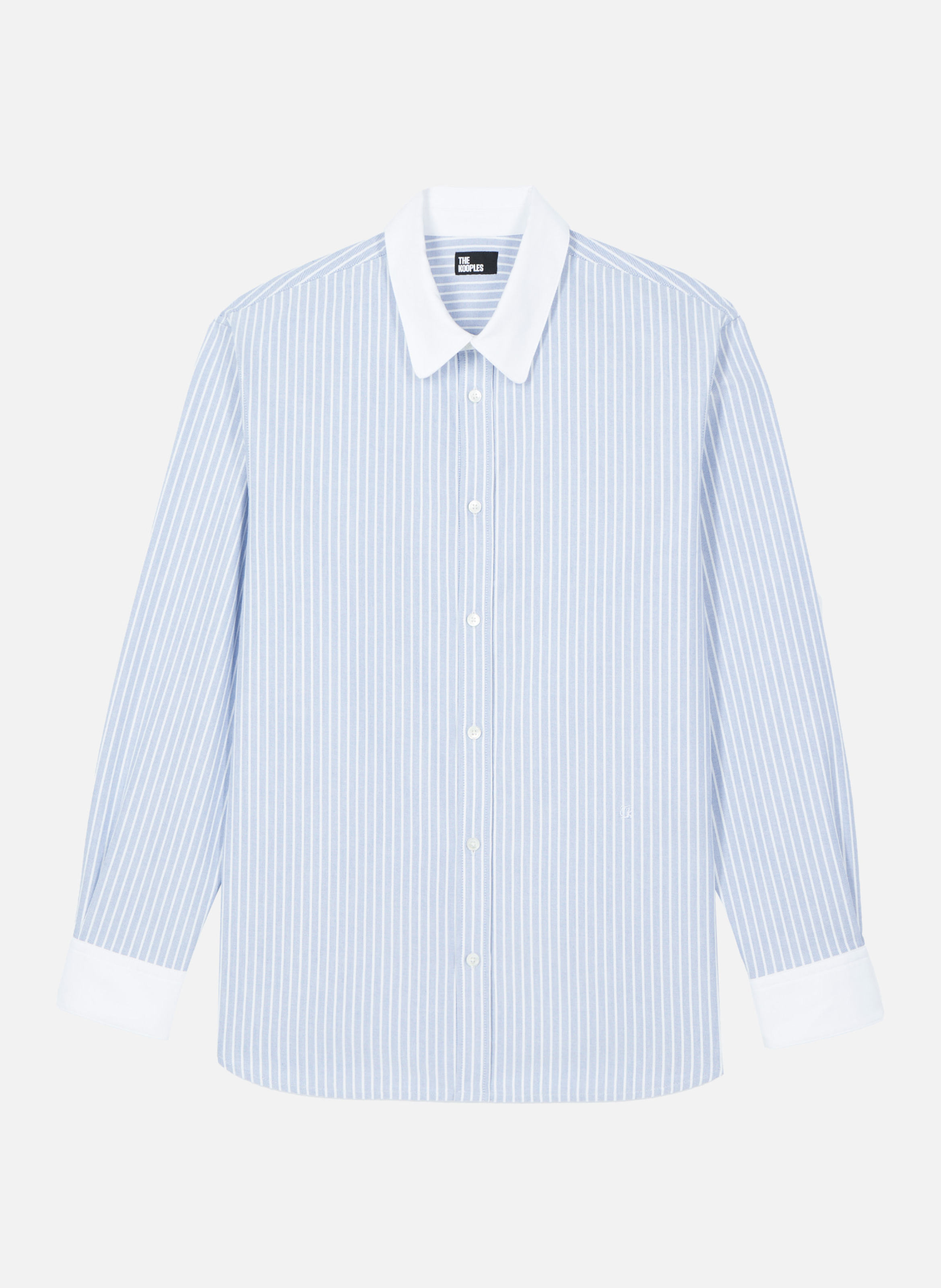 Chemise en coton rayée THE KOOPLES Bleu