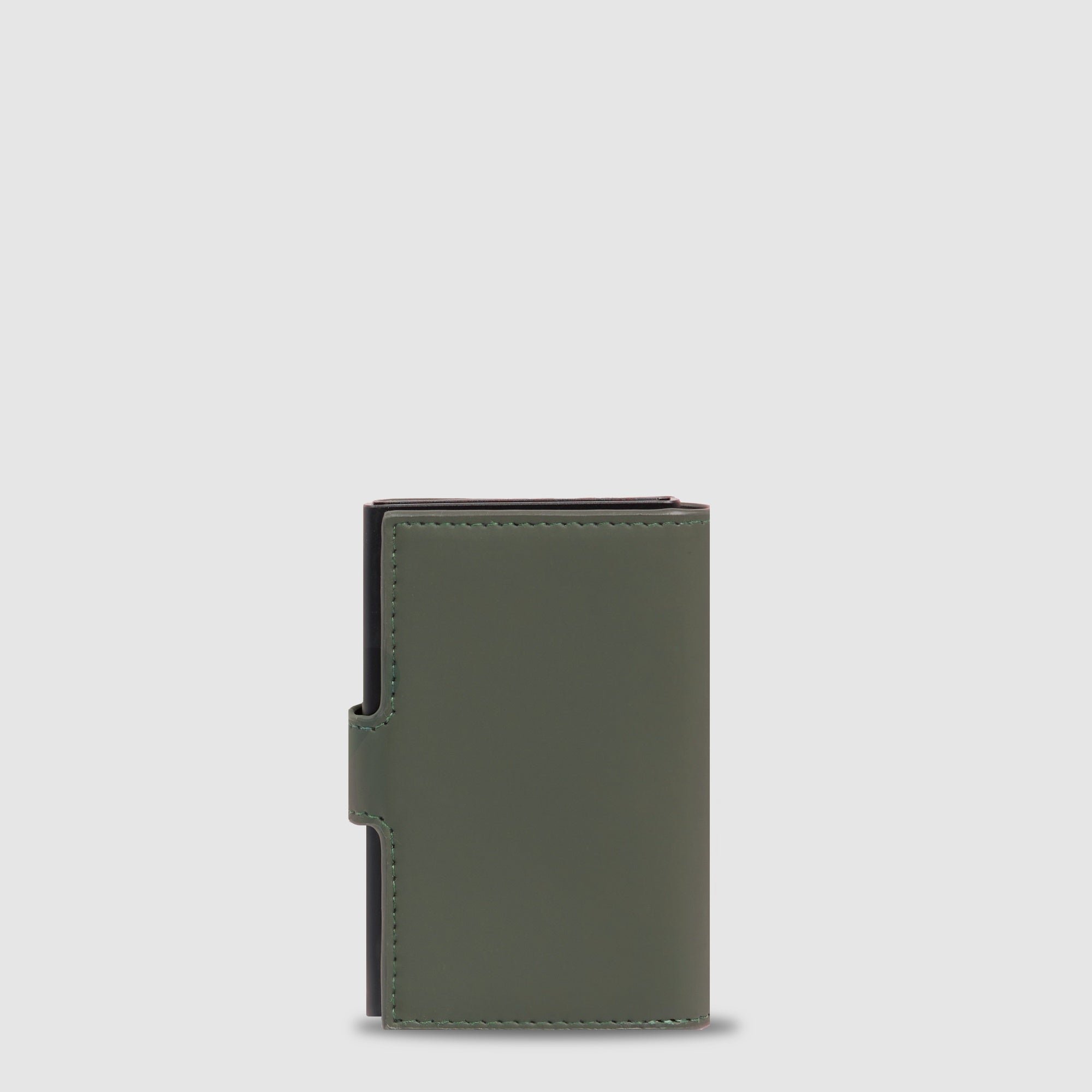 Automatic pop-up cardholder PIQUADRO Green