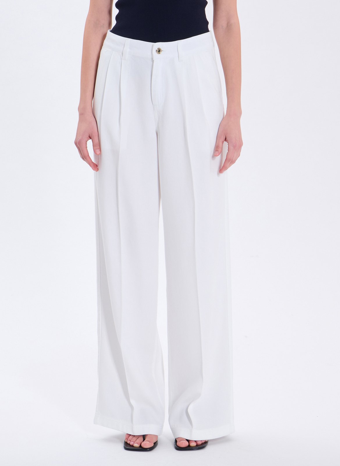 Jean large  ZAPA Blanc