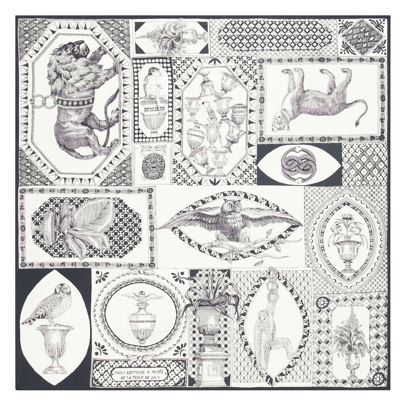 Foulard en soie INOUI EDITIONS